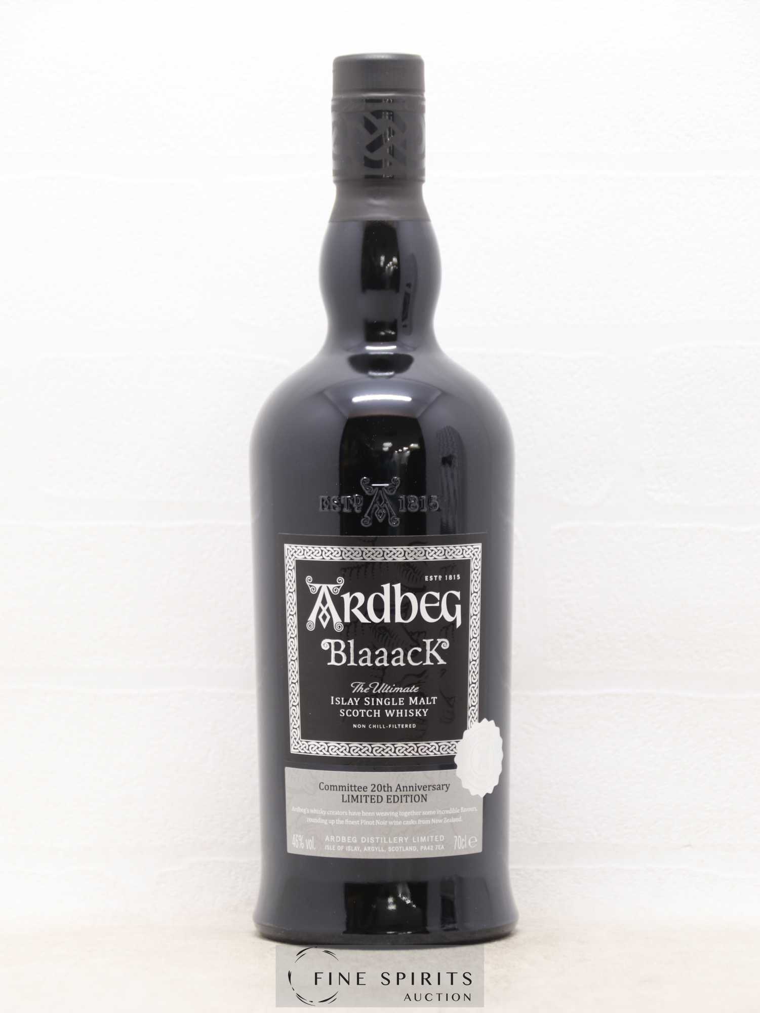 Ardbeg Of. Blaaack Committee 20th Anniversary - 2020 Limited Edition The Ultimate - Lot of 1 bottle - 1