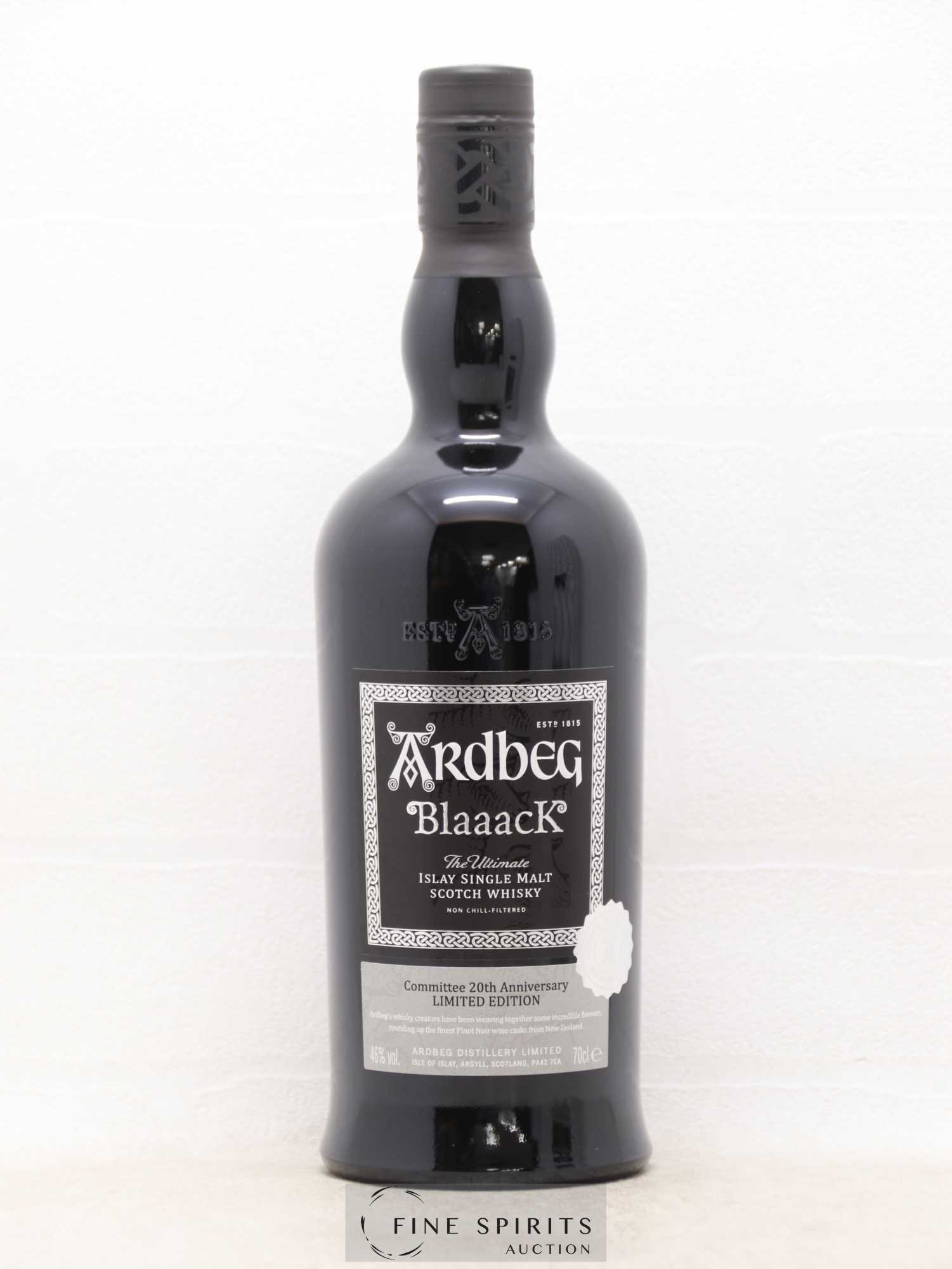 Ardbeg Of. Blaaack Committee 20th Anniversary - 2020 Limited Edition The Ultimate - Lot de 1 bouteille - 1