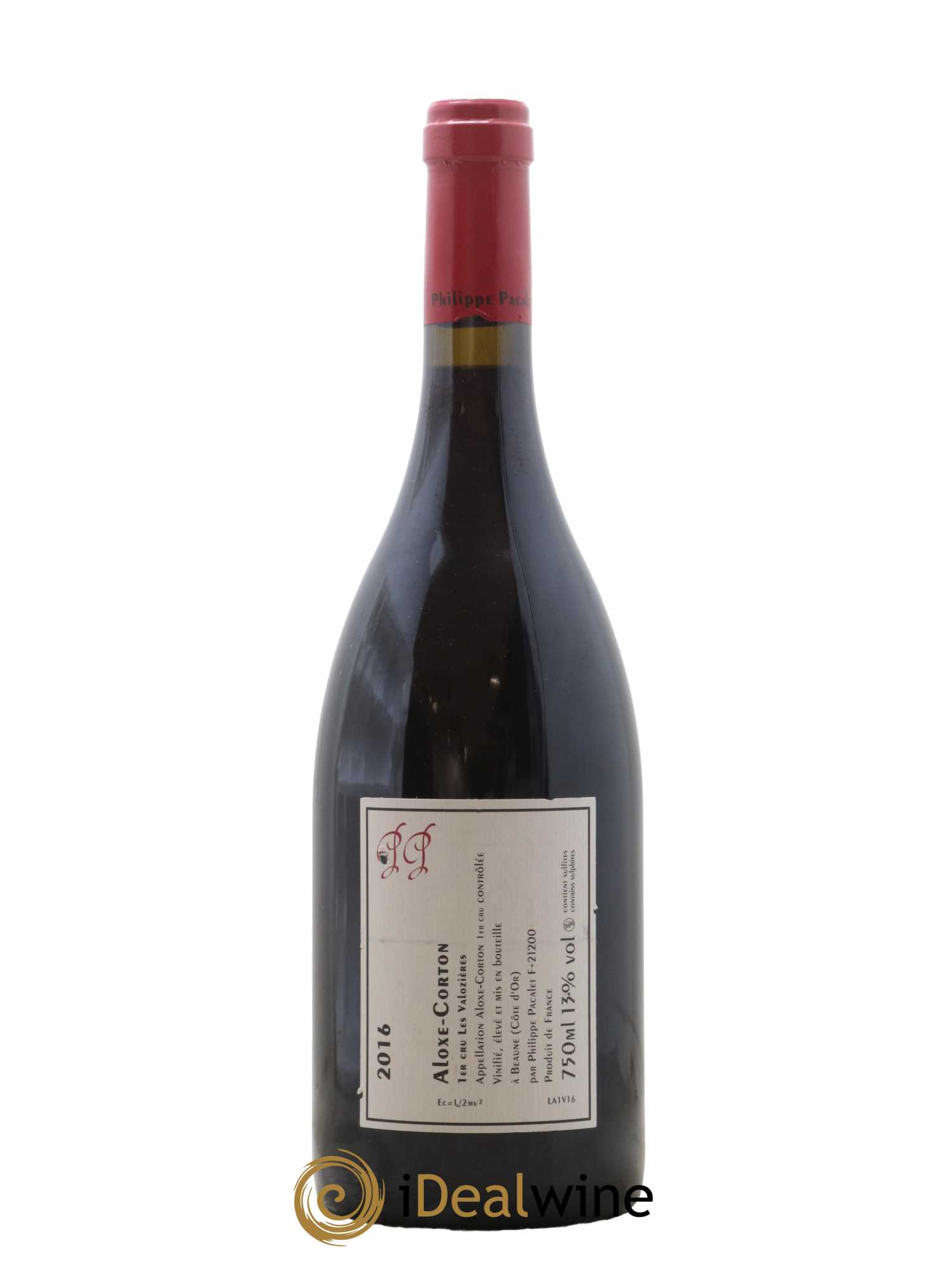 Aloxe-Corton 1er Cru Les Valozières Domaine Pacalet 2016 - Lot de 1 bouteille - 1