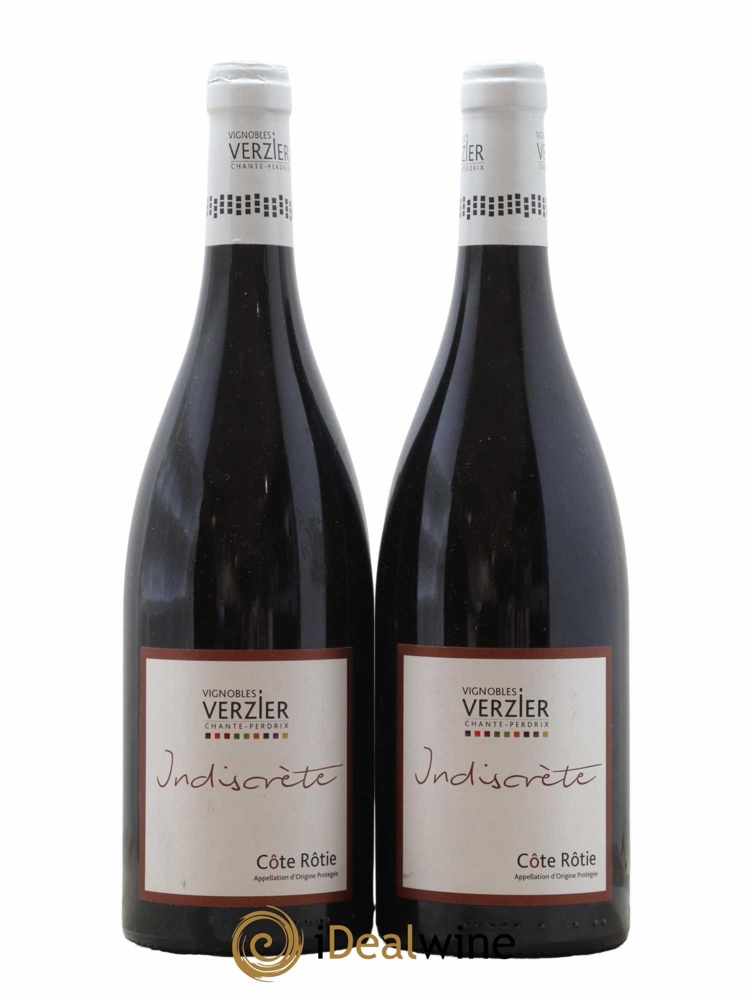 Côte-Rôtie Indiscrète Vignobles Verzier 2017 - Lot de 2 bouteilles - 0