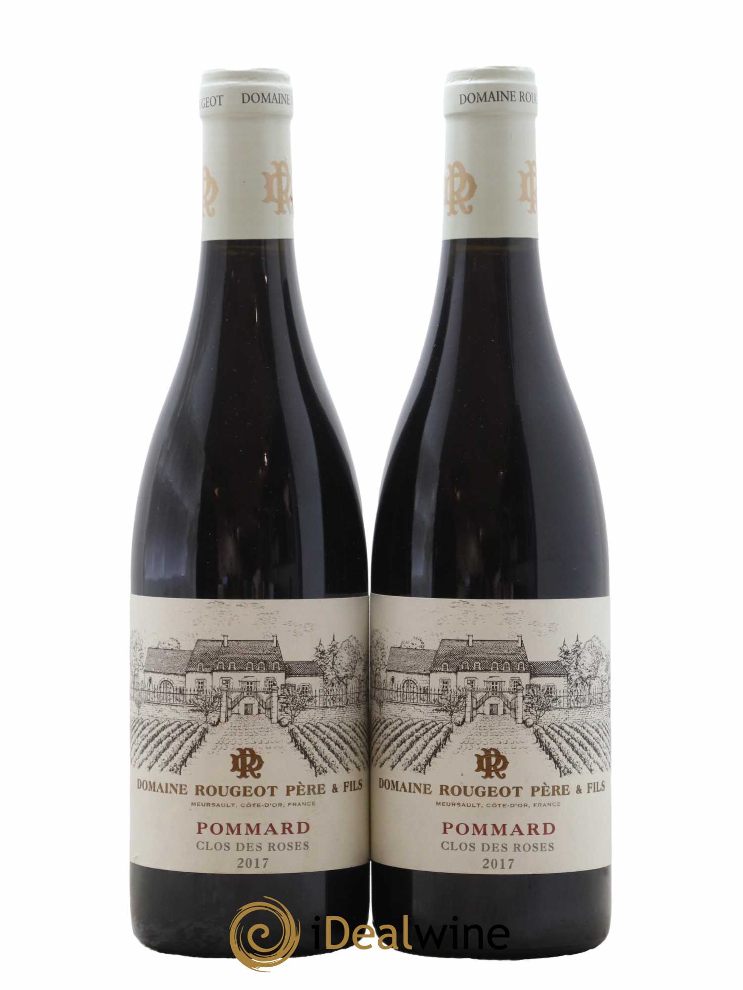 Pommard Clos des Roses Rougeot Père et Fils 2017 - Posten von 2 Flaschen - 0