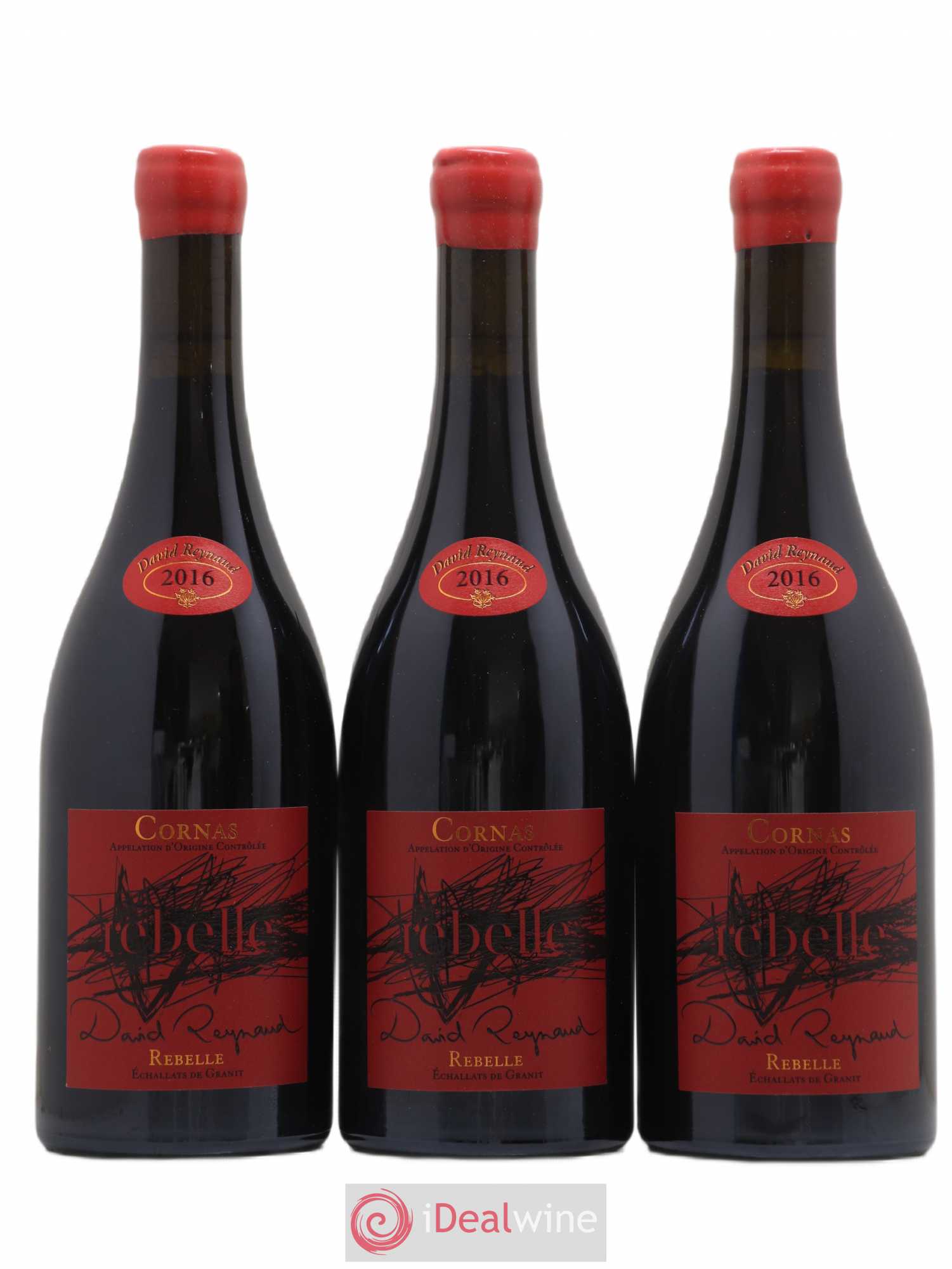 Cornas Rebelle David Reynaud 2016 - Lot de 3 bouteilles - 0