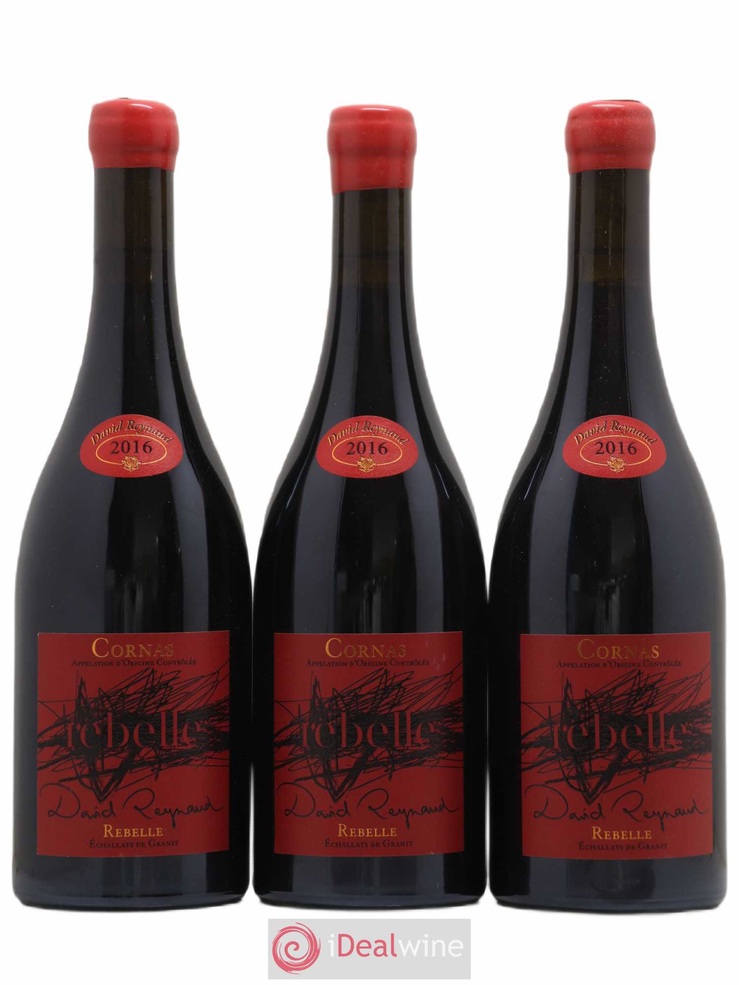 Cornas Rebelle David Reynaud 2016 - Lot de 3 bouteilles - 0