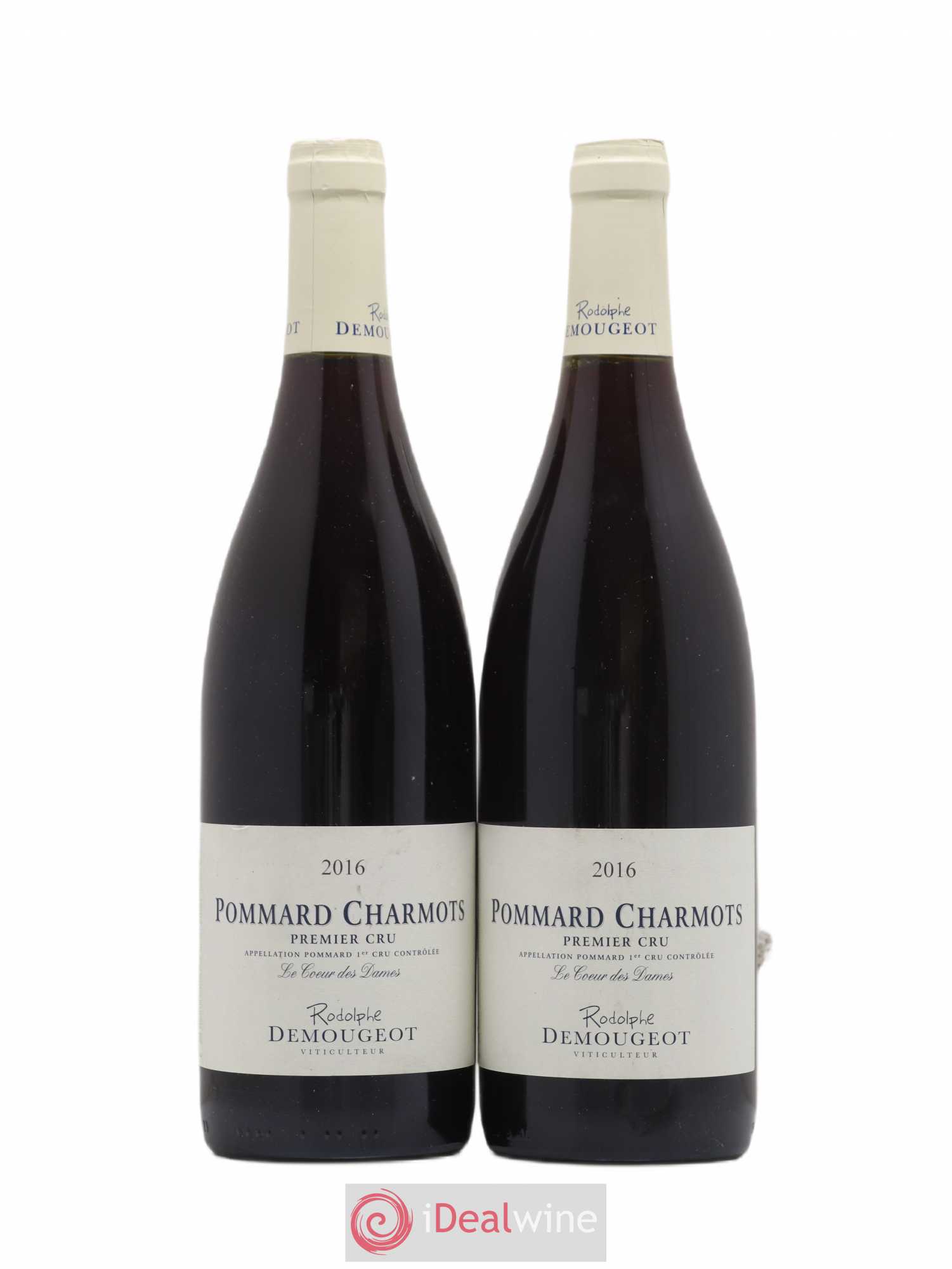 Pommard 1er Cru Charmots Coeur des Dames Rodolphe Demougeot 2016 - Posten von 2 Flaschen - 0