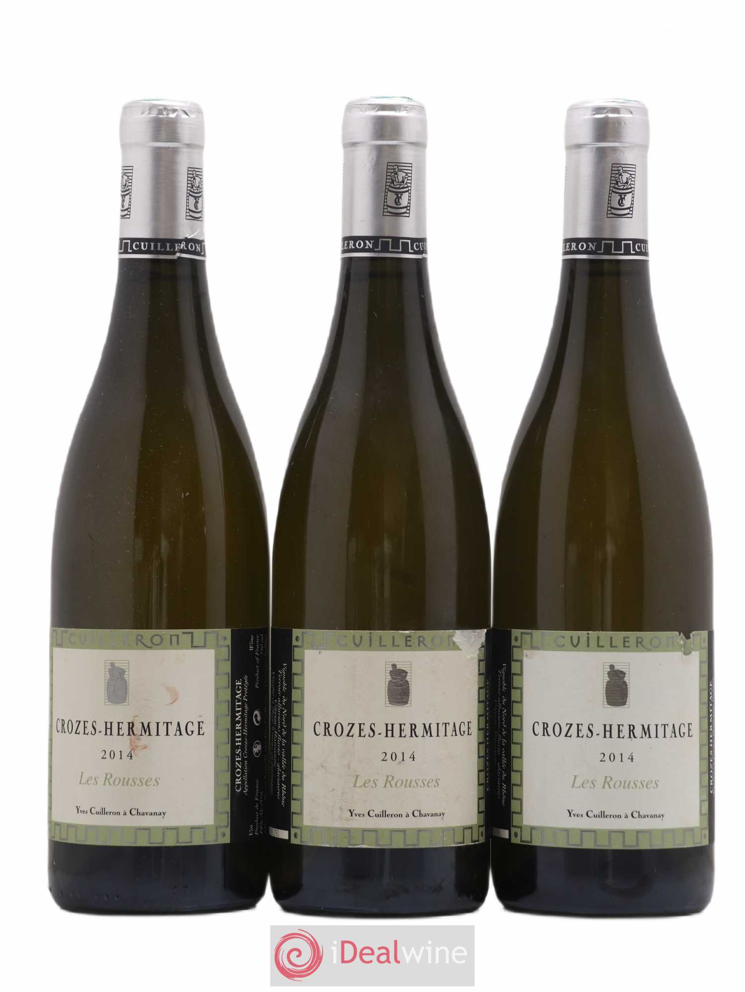 Crozes-Hermitage Les Rousses Yves Cuilleron 2014 - Posten von 3 Flaschen - 0