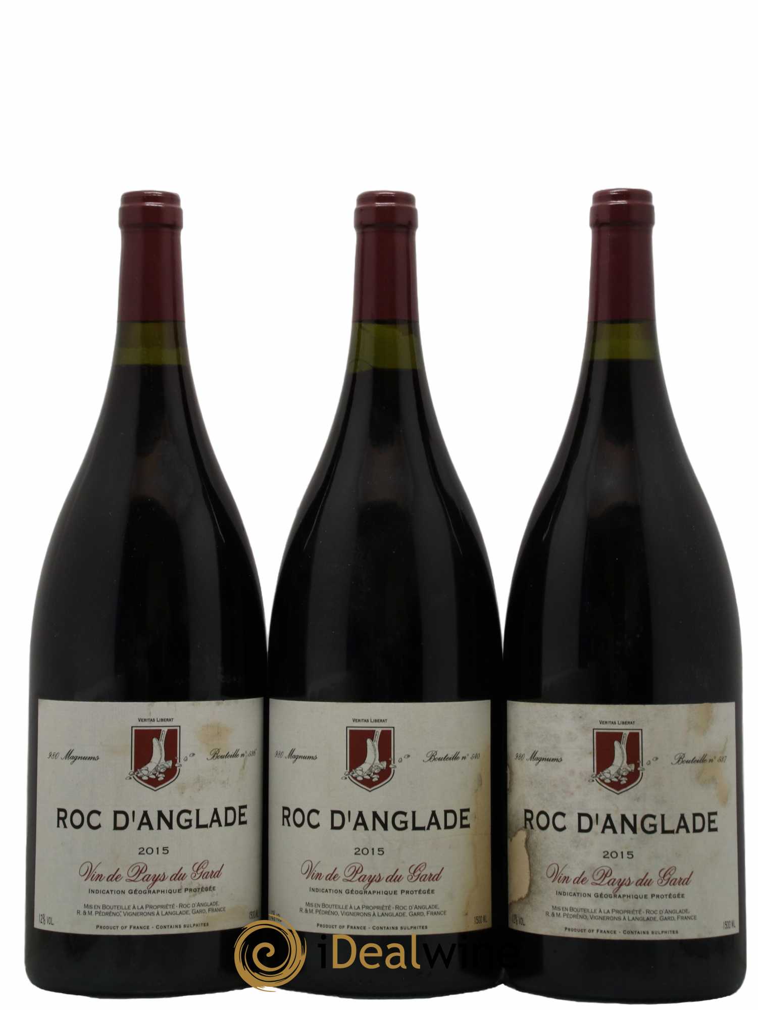 Gard Roc d'Anglade Rémy Pédréno 2015 - Posten von 3 Magnum - 0