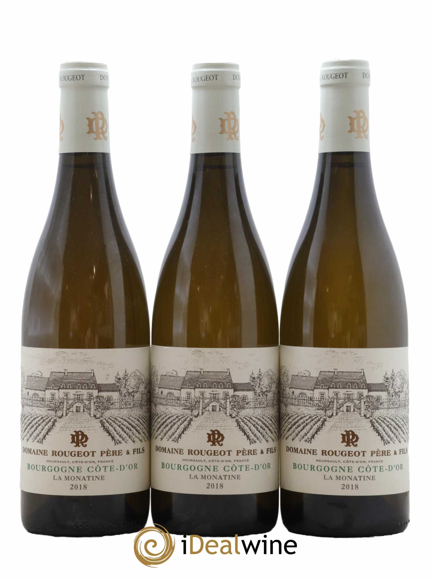Bourgogne Côte D'Or La Monatine Domaine Rougeot Père et Fils 2018 - Lot de 3 bouteilles - 0