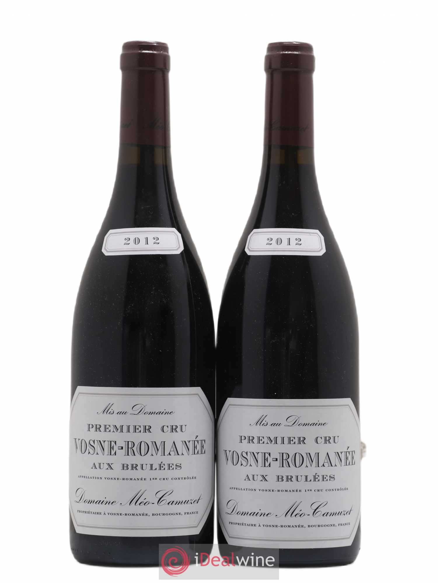 Vosne-Romanée 1er Cru Aux Brûlées Méo-Camuzet (Domaine) 2012 - Lot de 2 bouteilles - 0