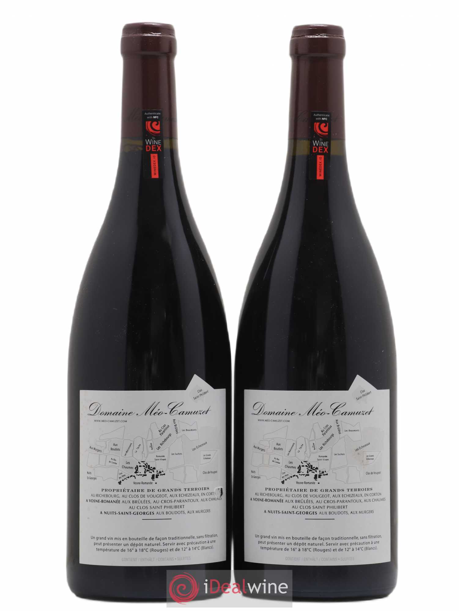 Vosne-Romanée 1er Cru Aux Brûlées Méo-Camuzet (Domaine) 2005 - Lot de 2 bouteilles - 1