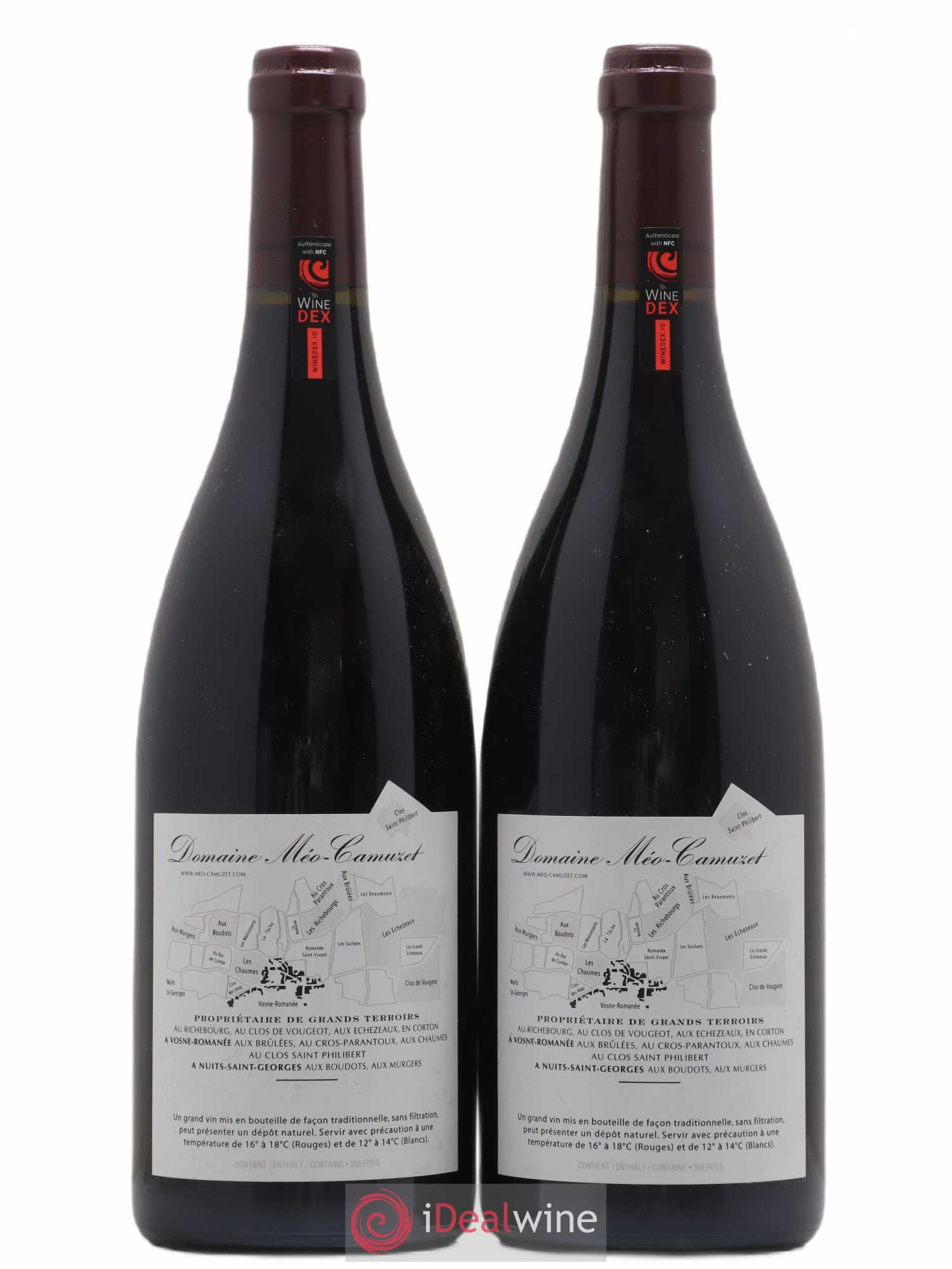 Echezeaux Grand Cru Les Rouges du Bas Méo-Camuzet (Domaine) 2005 - Posten von 2 Flaschen - 1