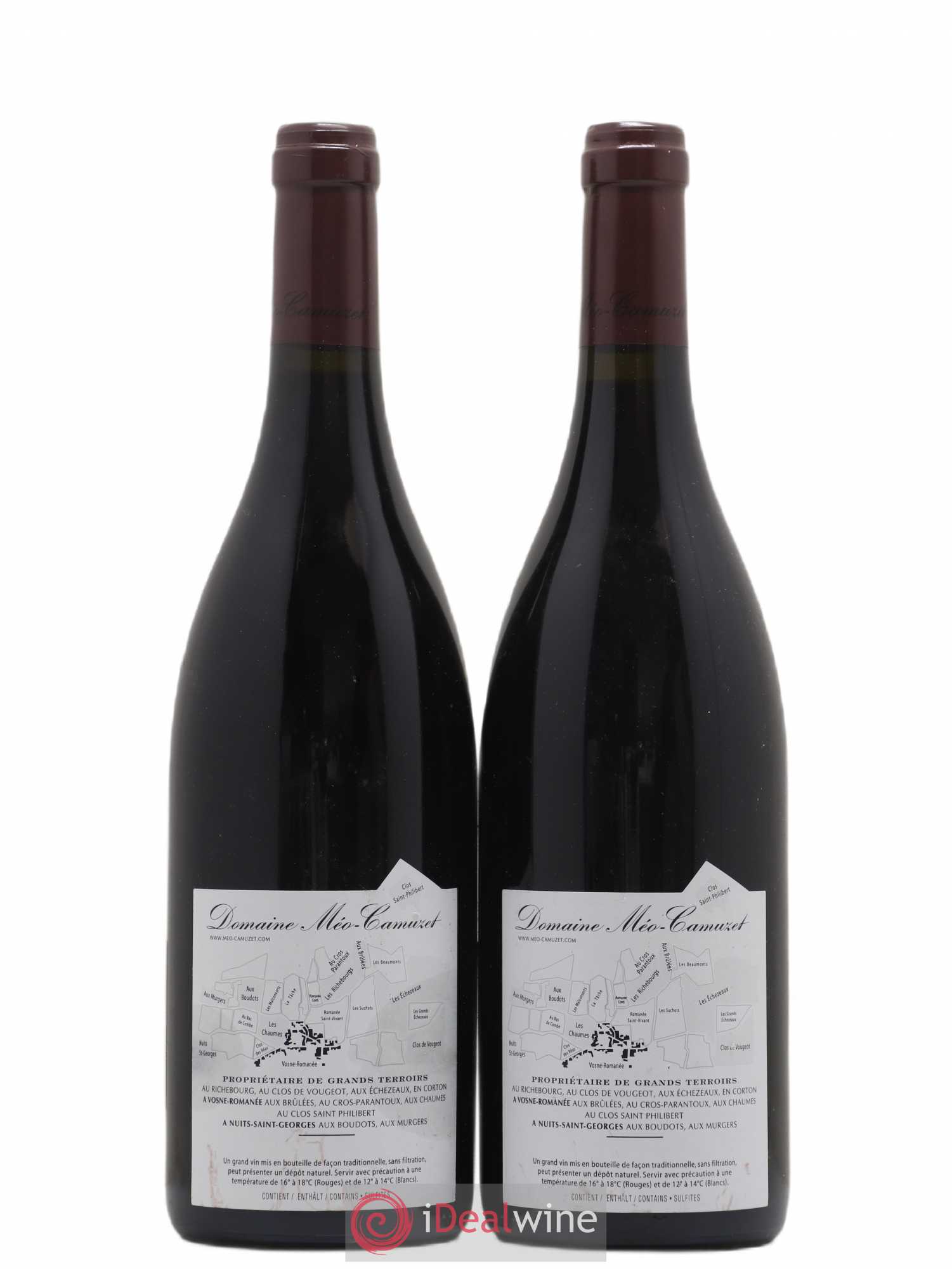 Clos de Vougeot Grand Cru Méo-Camuzet (Domaine) 2009 - Lot de 2 bouteilles - 1