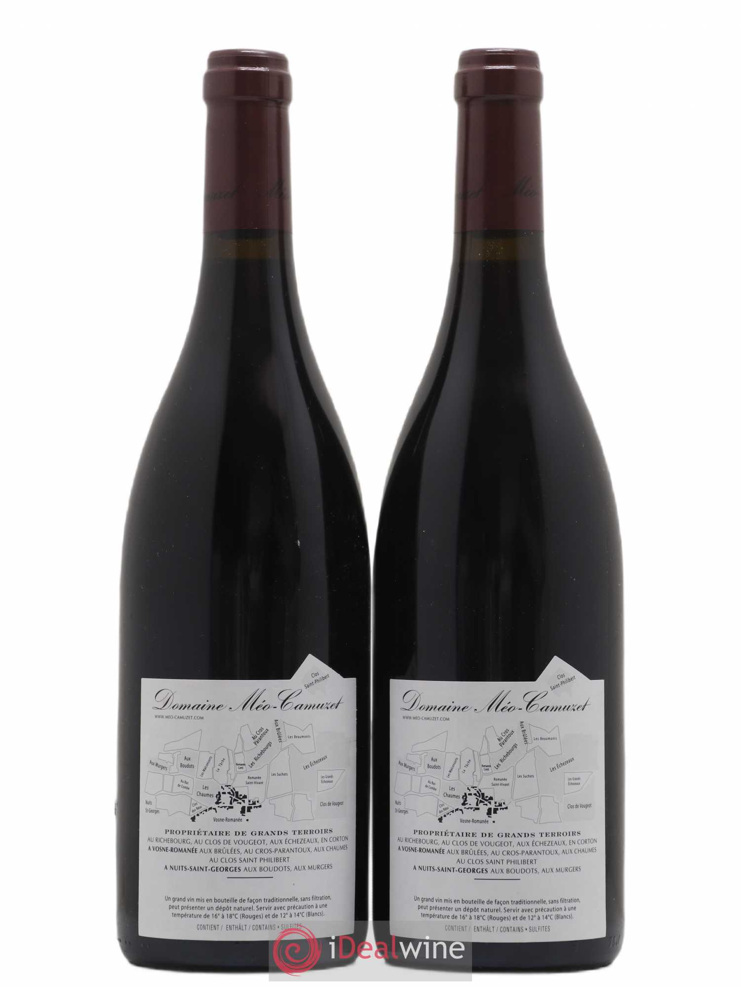 Clos de Vougeot Grand Cru Méo-Camuzet (Domaine) 2011 - Lot de 2 bouteilles - 1