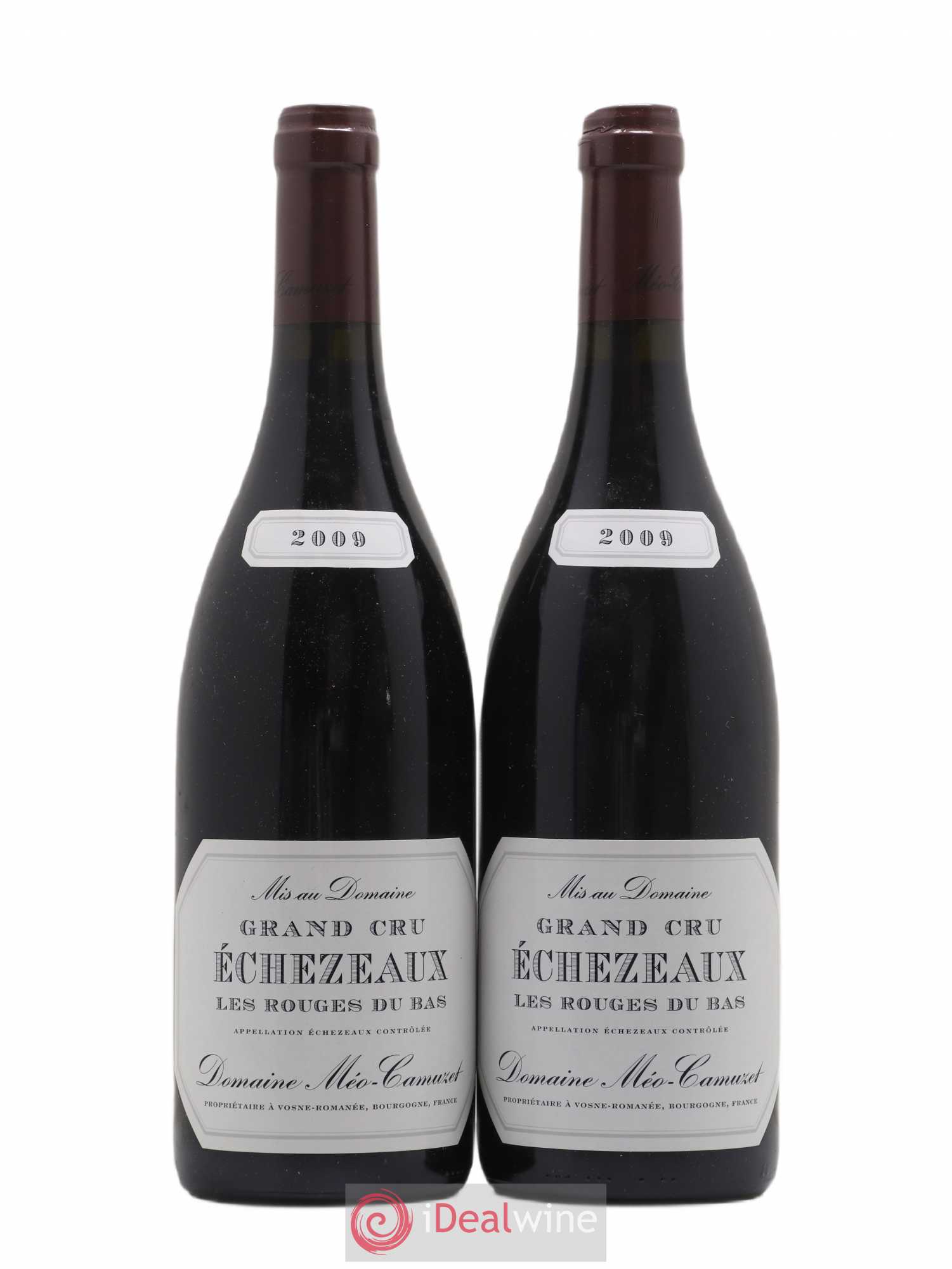 Echezeaux Grand Cru Les Rouges du Bas Méo-Camuzet (Domaine) 2009 - Lot of 2 bottles - 0