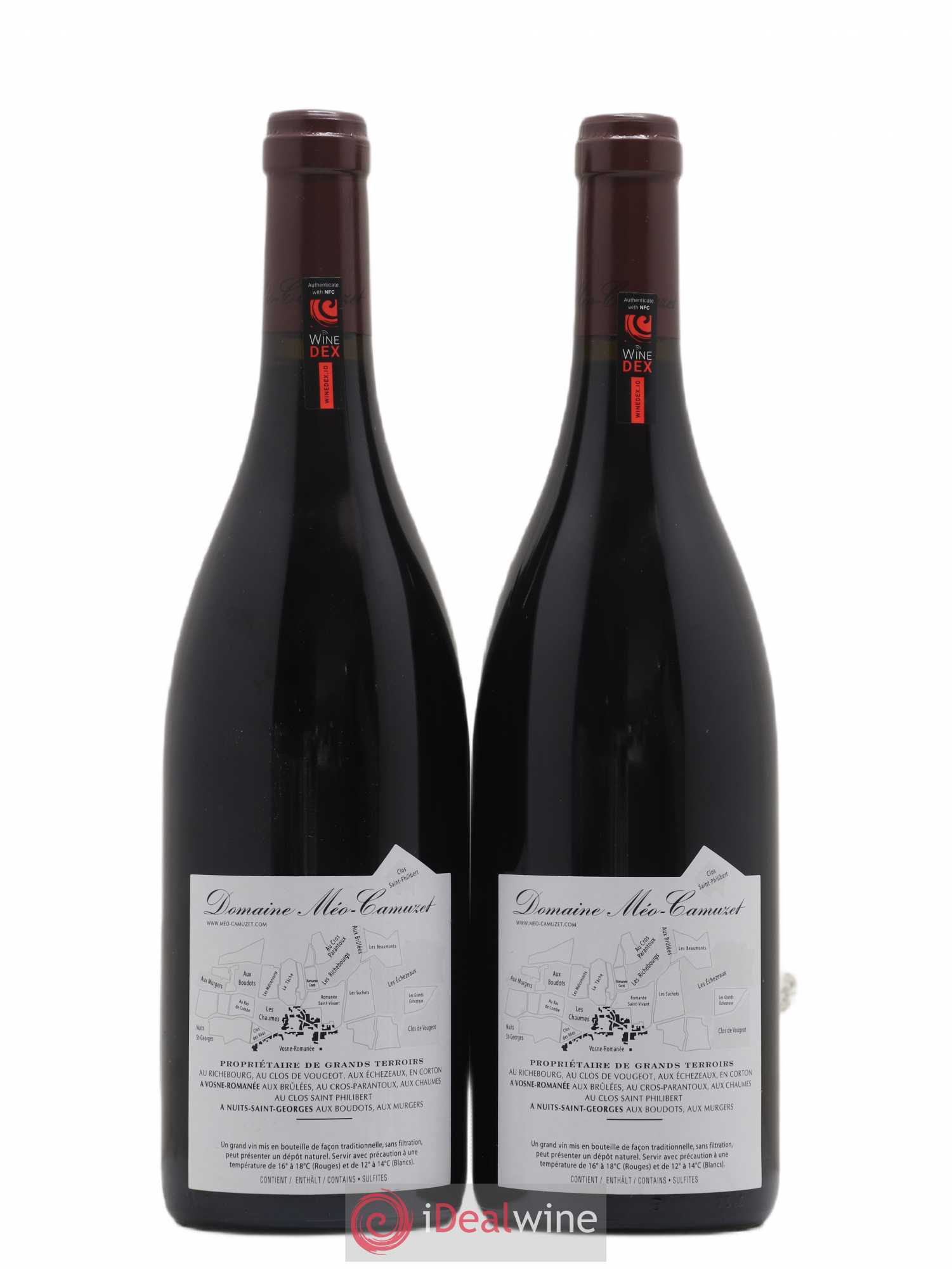 Vosne-Romanée 1er Cru Aux Brûlées Méo-Camuzet (Domaine) 2010 - Lot de 2 bouteilles - 1