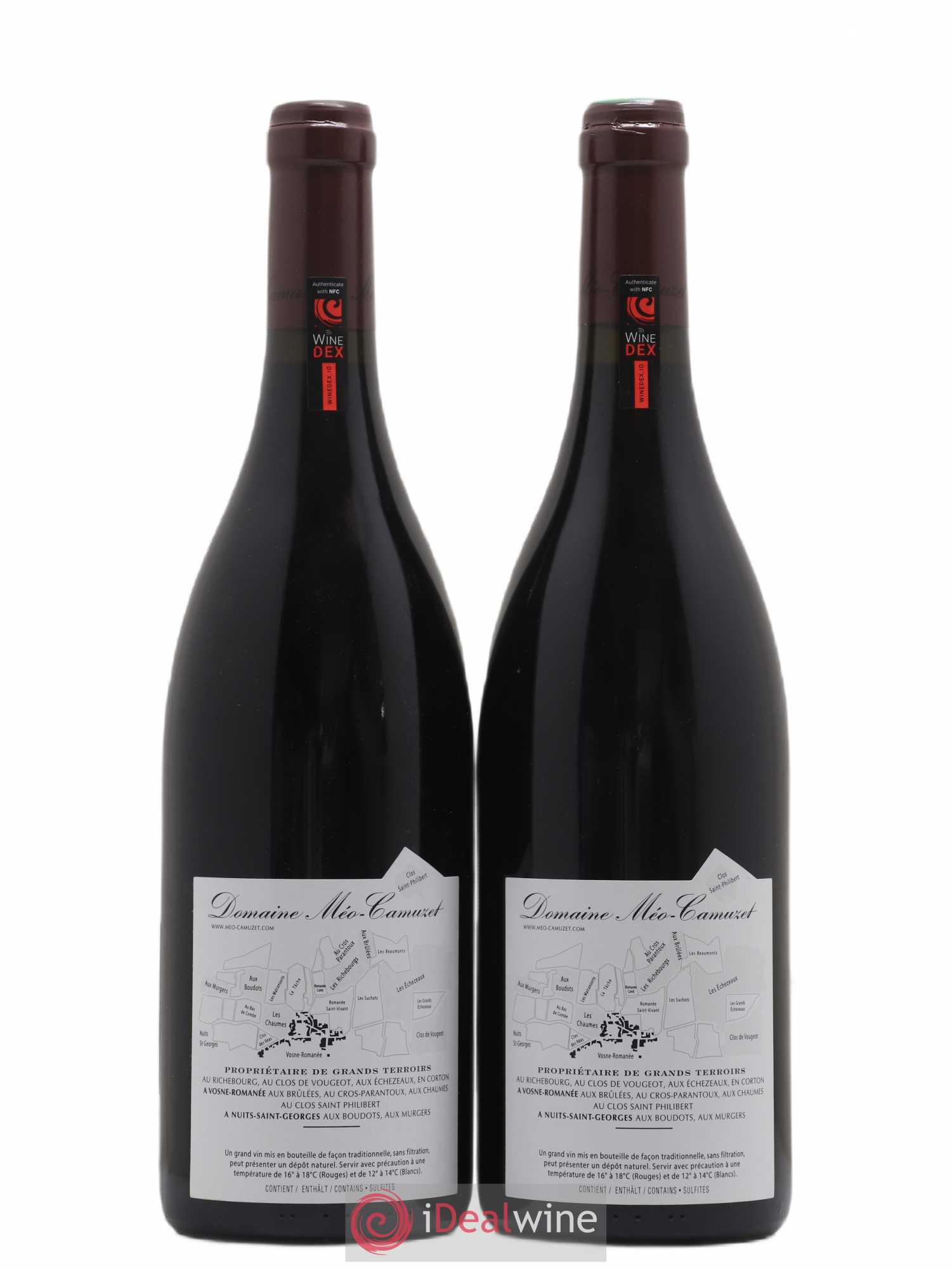 Vosne-Romanée 1er Cru Aux Brûlées Méo-Camuzet (Domaine) 2009 - Lot de 2 bouteilles - 1