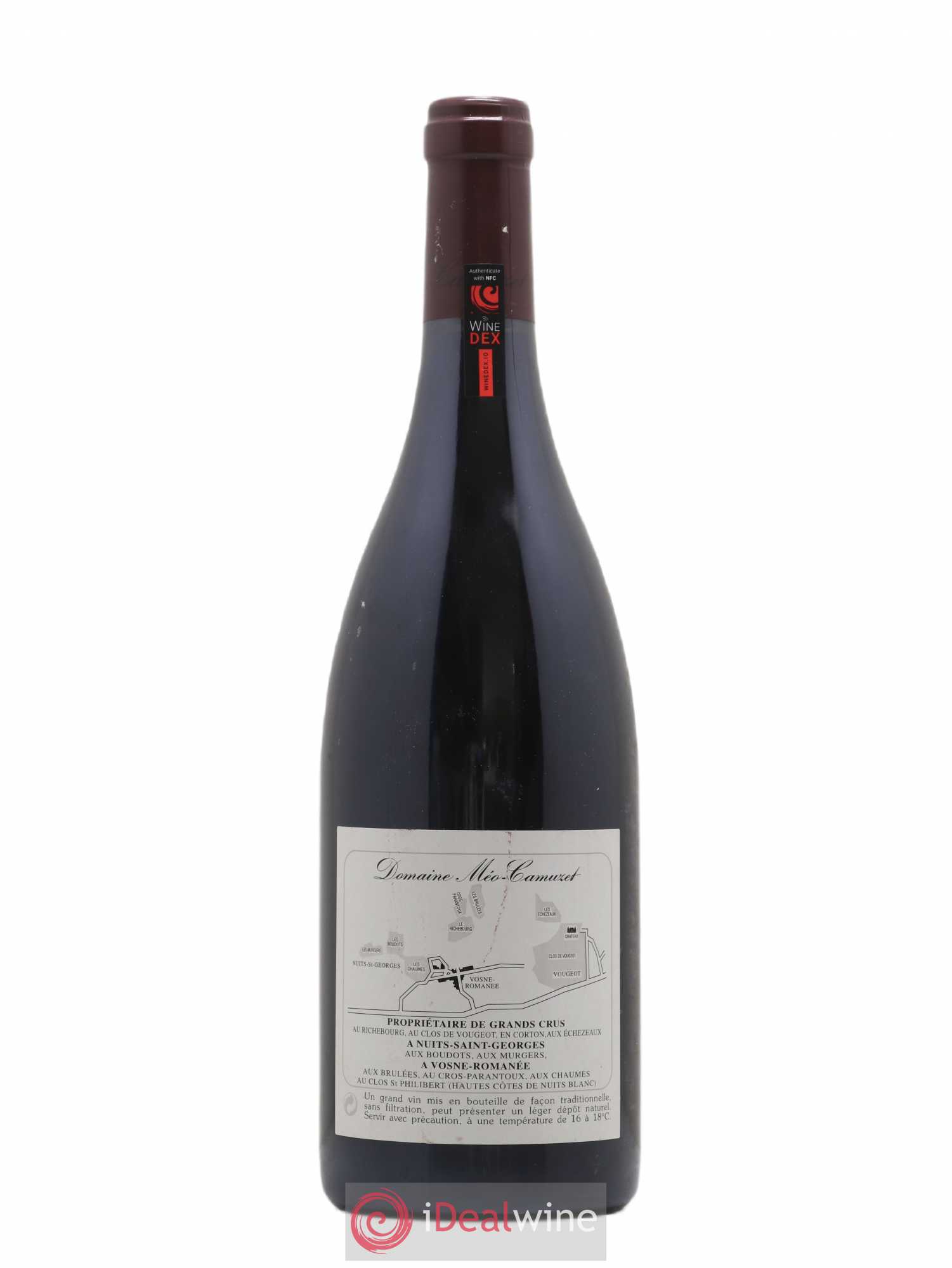 Clos de Vougeot Grand Cru Méo-Camuzet (Domaine) 1996 - Lot de 1 bouteille - 1