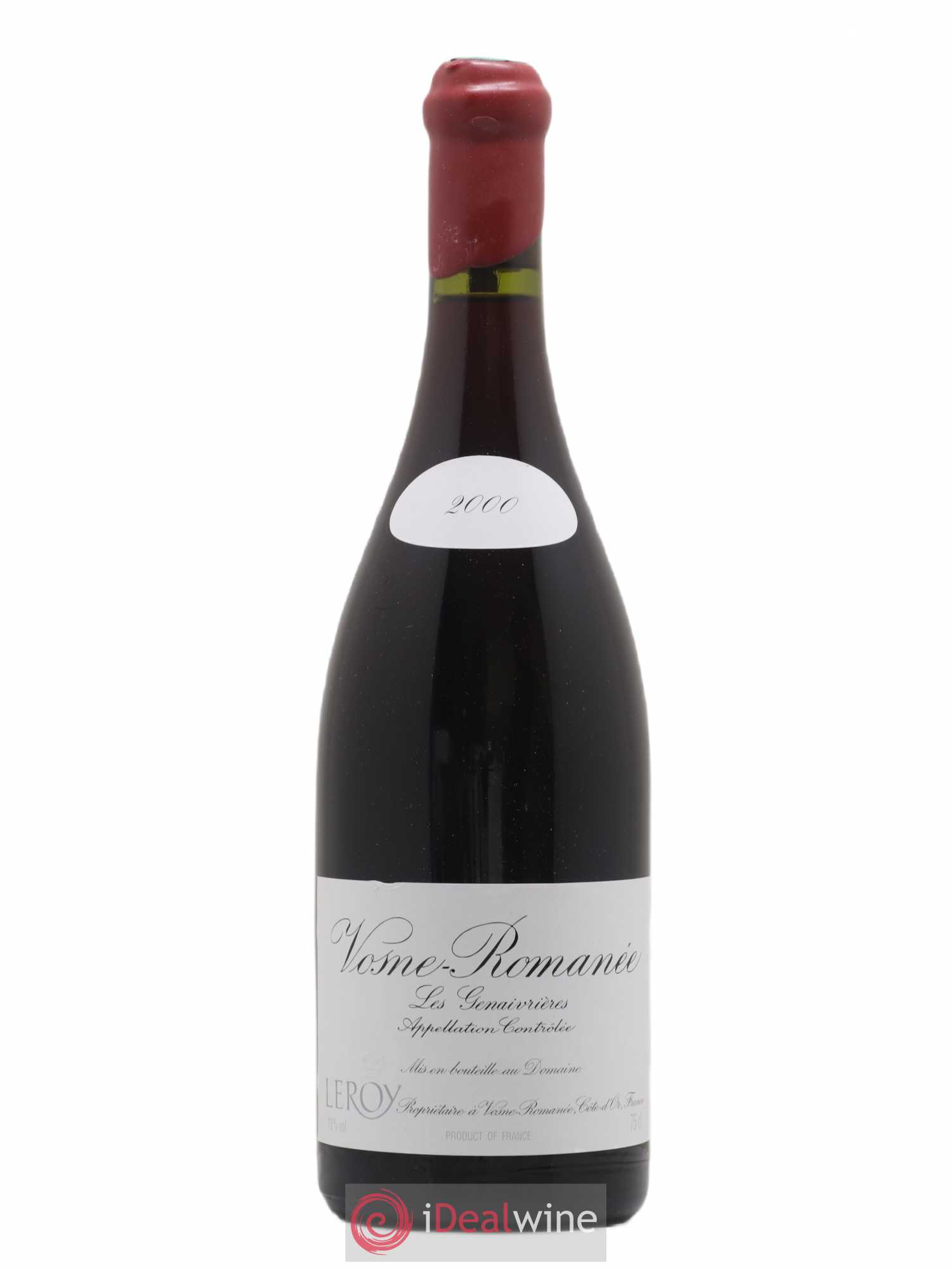 Vosne-Romanée Les Genaivrières Leroy (Domaine) 2000 - Lot de 1 bouteille - 0