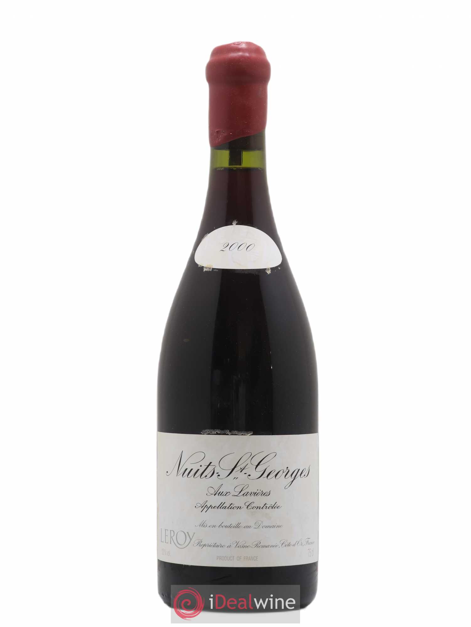 Nuits-Saint-Georges Aux Lavières Leroy (Domaine) 2000 - Lot de 1 bouteille - 0