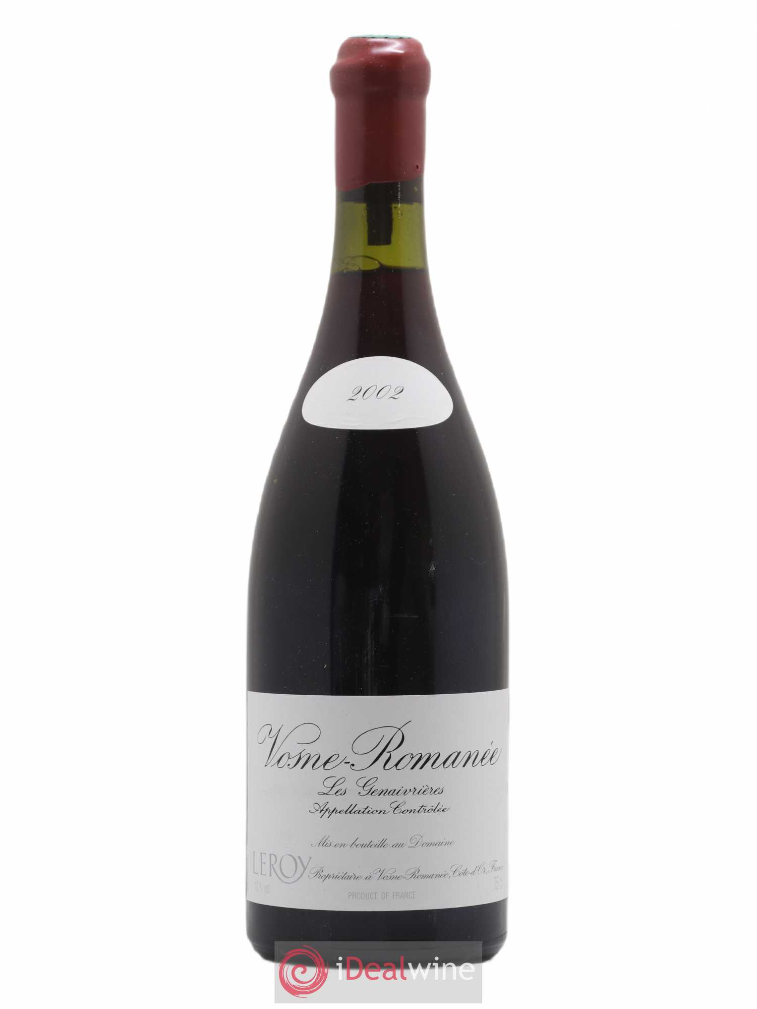 Vosne-Romanée Les Genaivrières Leroy (Domaine) 2002 - Lotto di 1 bottiglia - 0