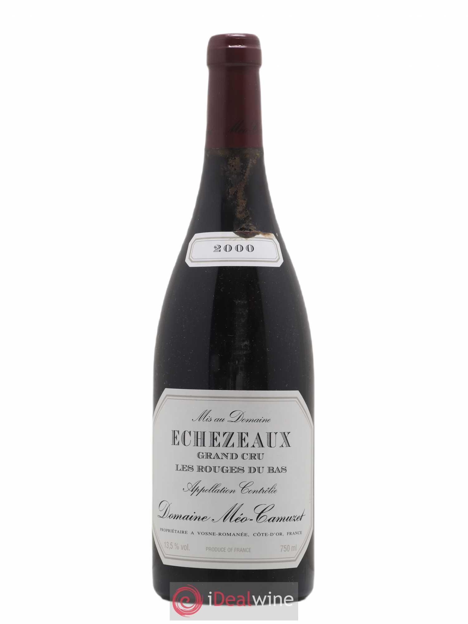 Echezeaux Grand Cru Les Rouges du Bas Méo-Camuzet (Domaine) 2000 - Lotto di 1 bottiglia - 0