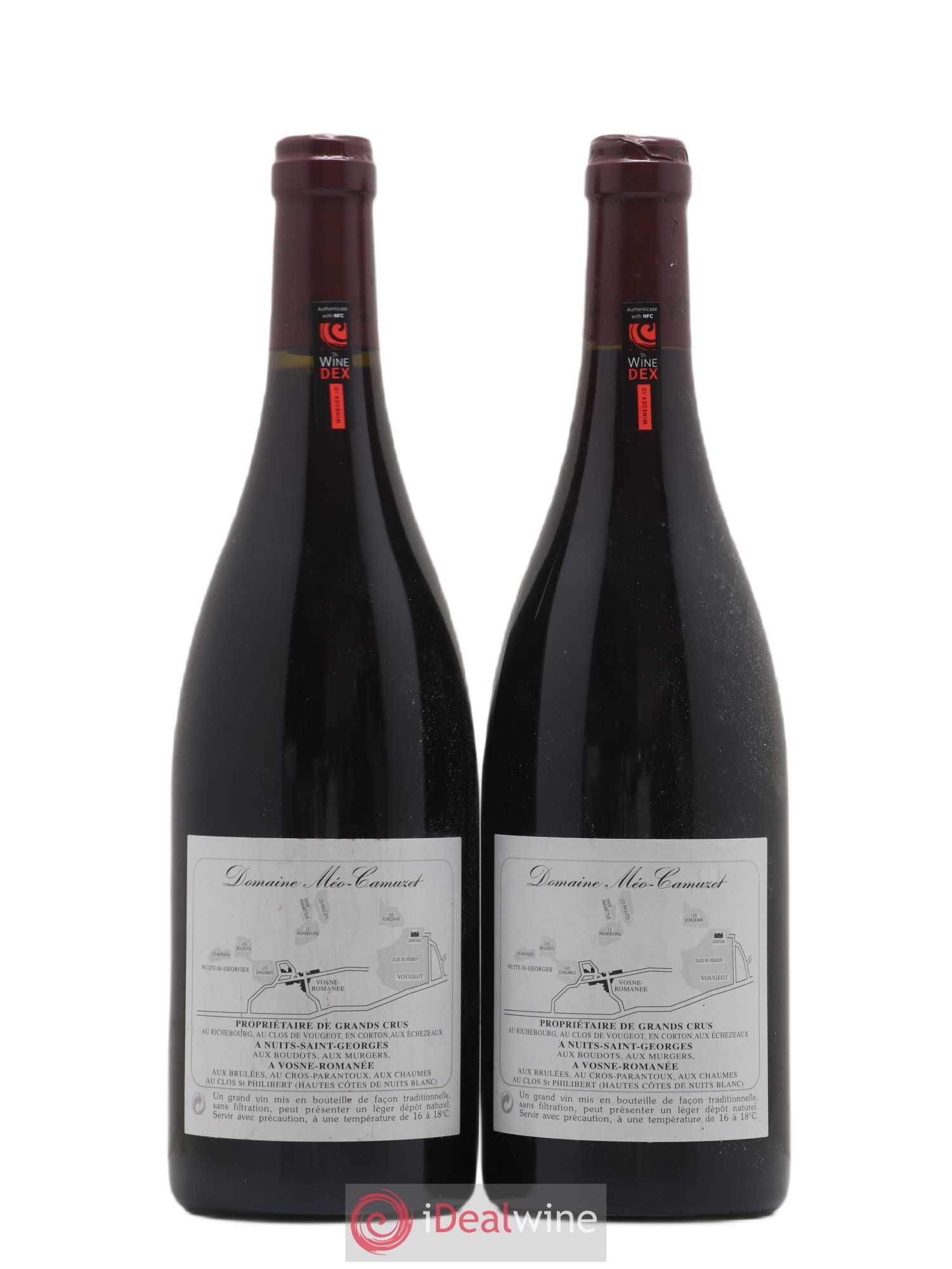 Vosne-Romanée 1er Cru Aux Brûlées Méo-Camuzet (Domaine) 2001 - Lot de 2 bouteilles - 1