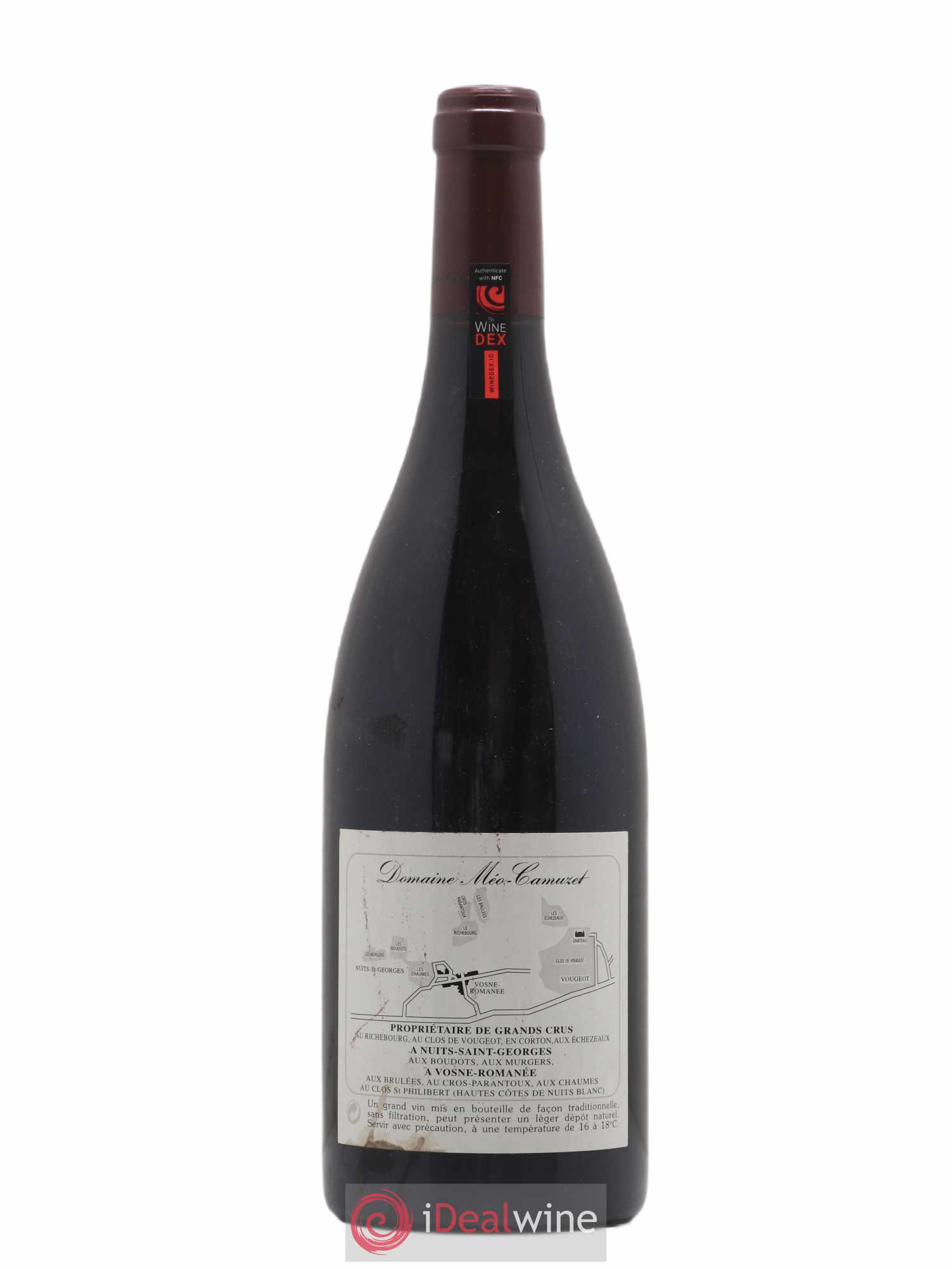 Vosne-Romanée 1er Cru Aux Brûlées Méo-Camuzet (Domaine) 1996 - Lot de 1 bouteille - 1