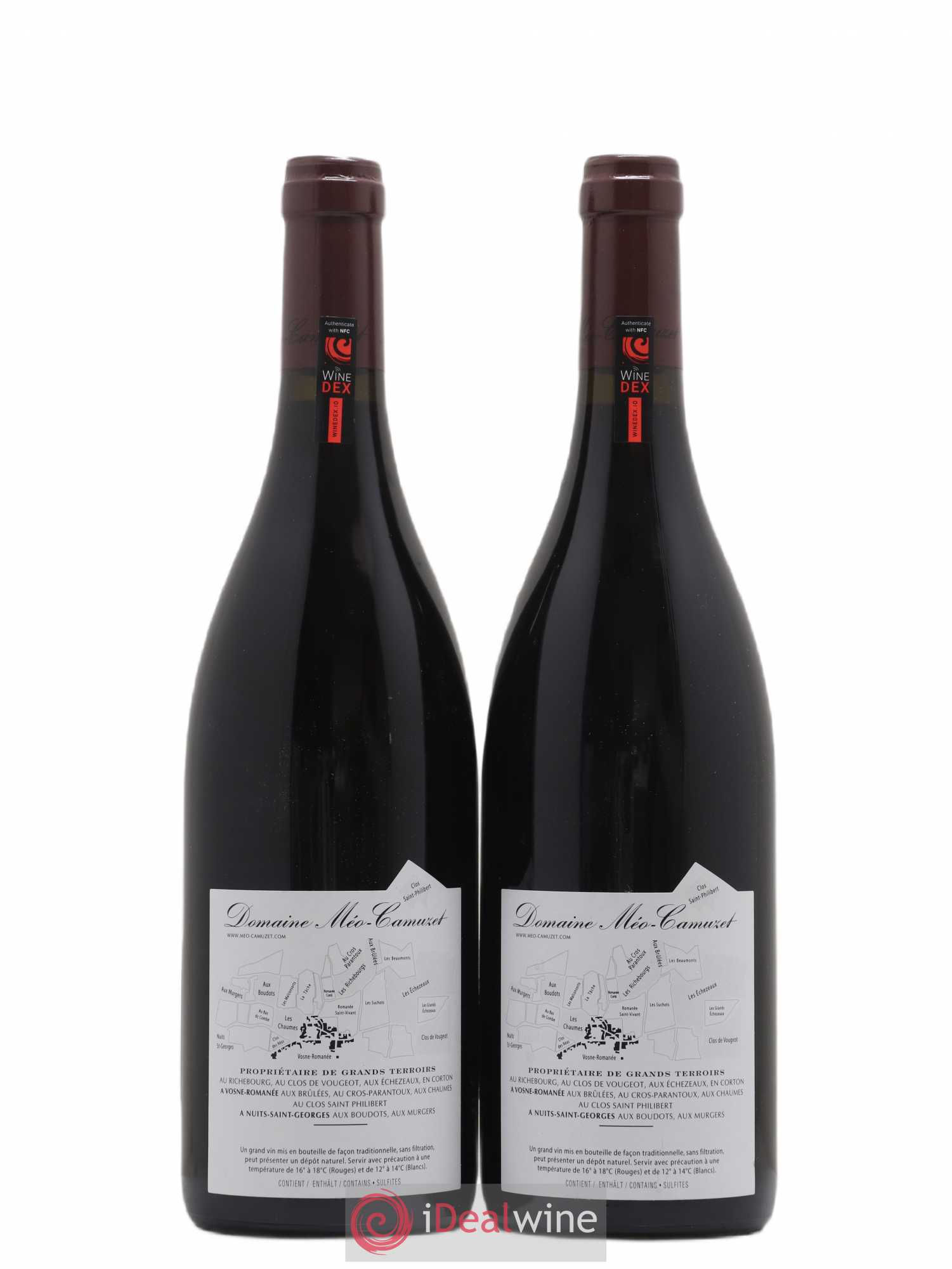 Echezeaux Grand Cru Les Rouges du Bas Méo-Camuzet (Domaine) 2010 - Lot of 2 bottles - 1