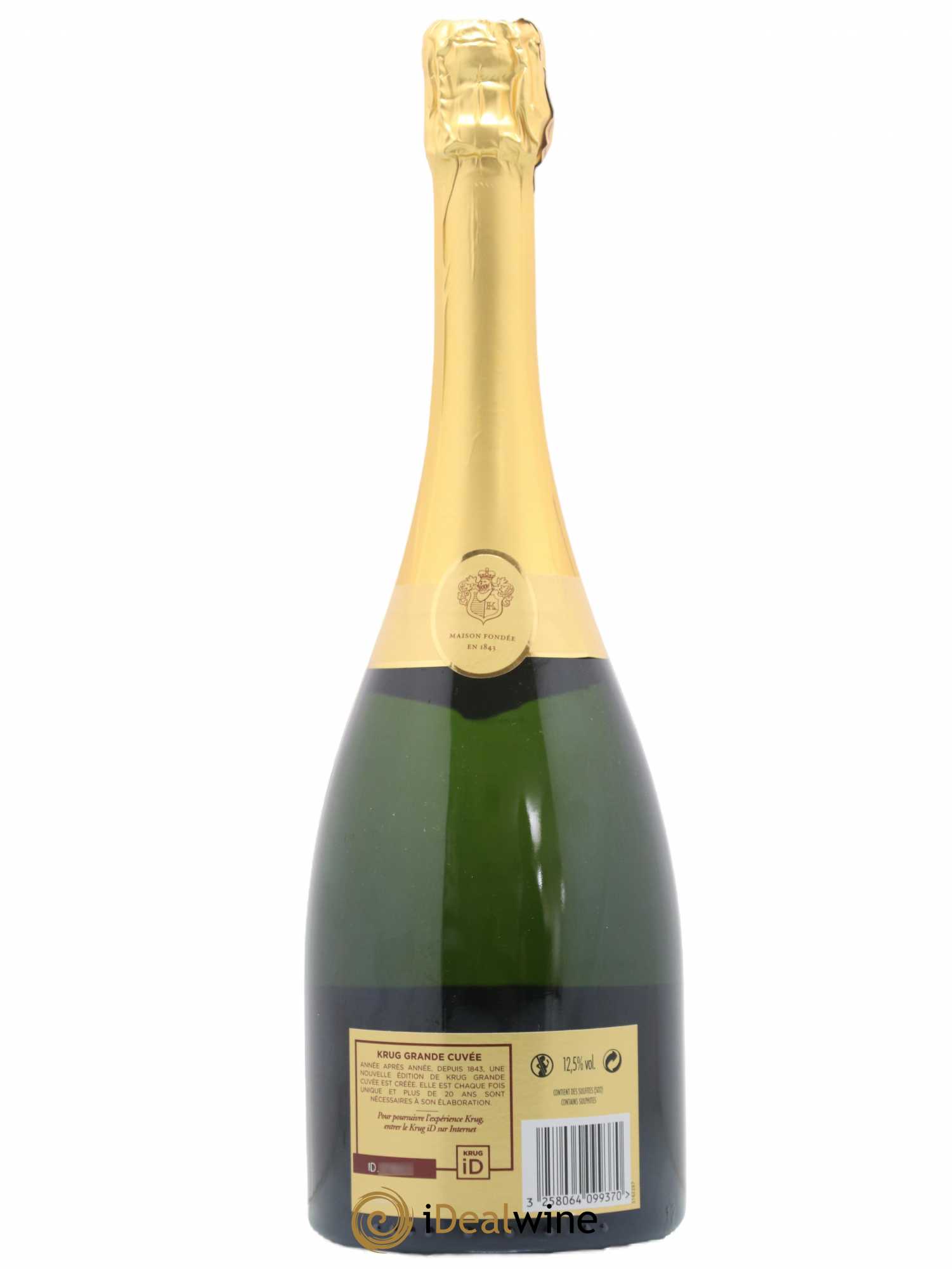Grande Cuvée Brut Krug - Lot de 1 bouteille - 1