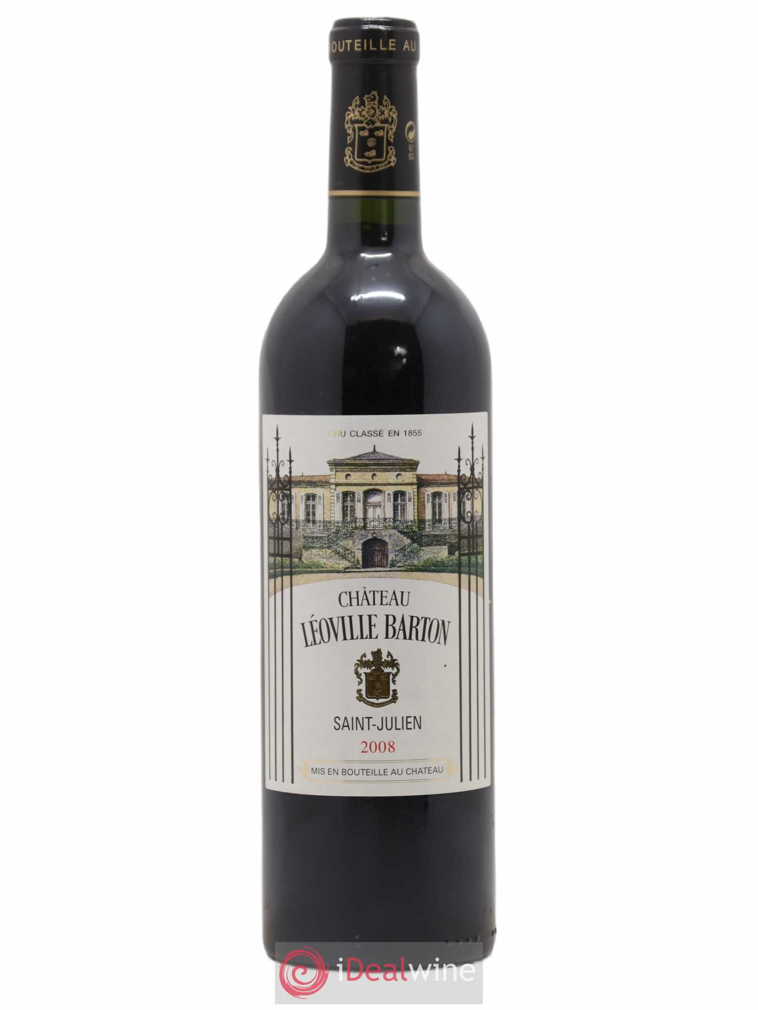 Château Léoville Barton 2ème Grand Cru Classé 2008 - Lot de 1 bouteille - 0