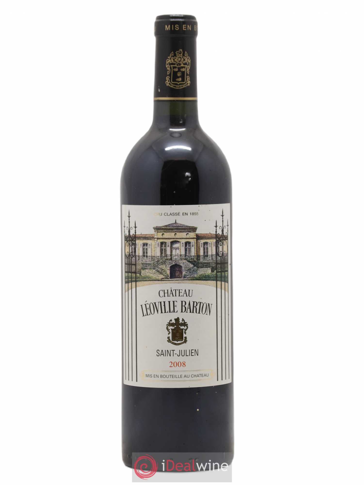 Château Léoville Barton 2ème Grand Cru Classé 2008 - Lot de 1 bouteille - 0
