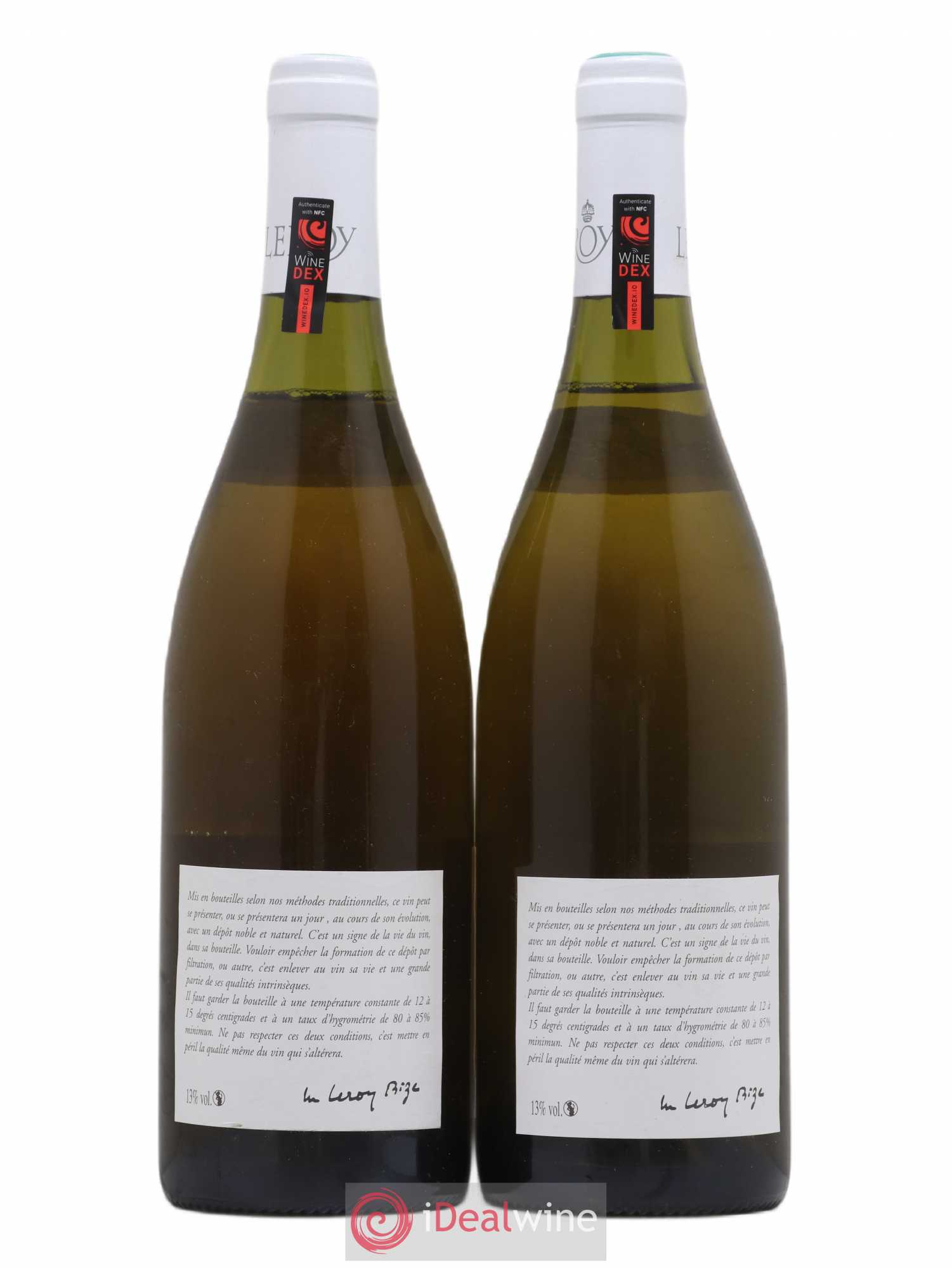 Meursault 1er Cru Perrières Leroy SA 1995 - Lot de 2 bouteilles - 1