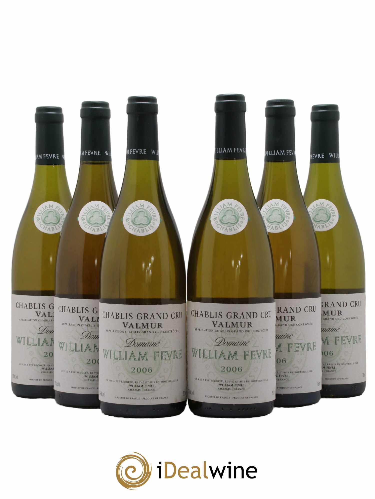 Chablis Grand Cru Valmur William Fèvre 2006 - Lot de 6 bouteilles - 0