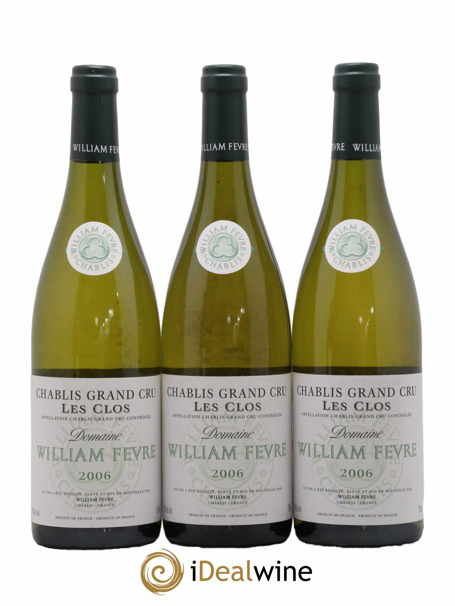 Chablis Grand Cru Les Clos William Fèvre 2006 - Lot de 6 bouteilles - 2