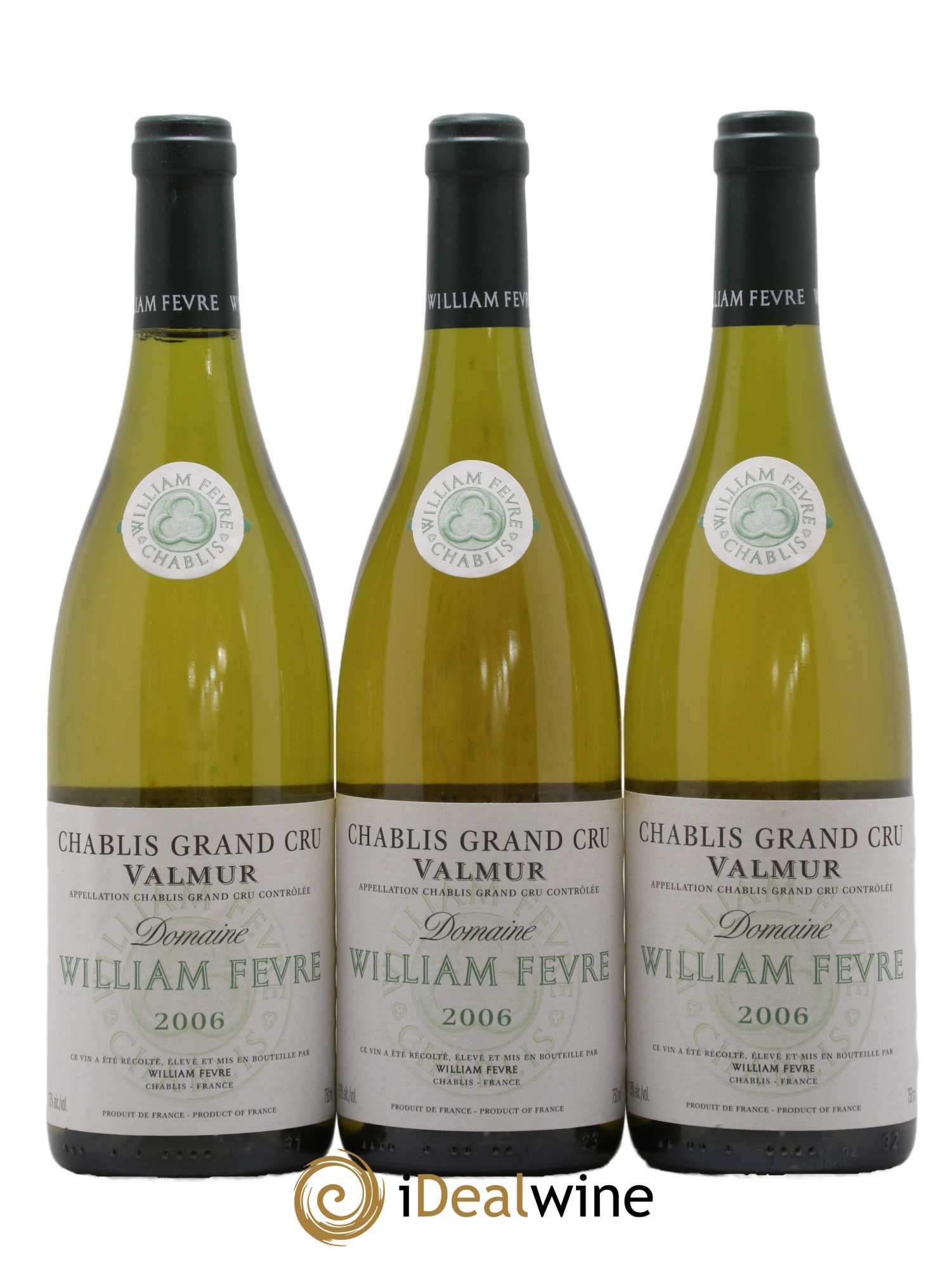 Chablis Grand Cru Valmur William Fèvre 2006 - Posten von 6 Flaschen - 2