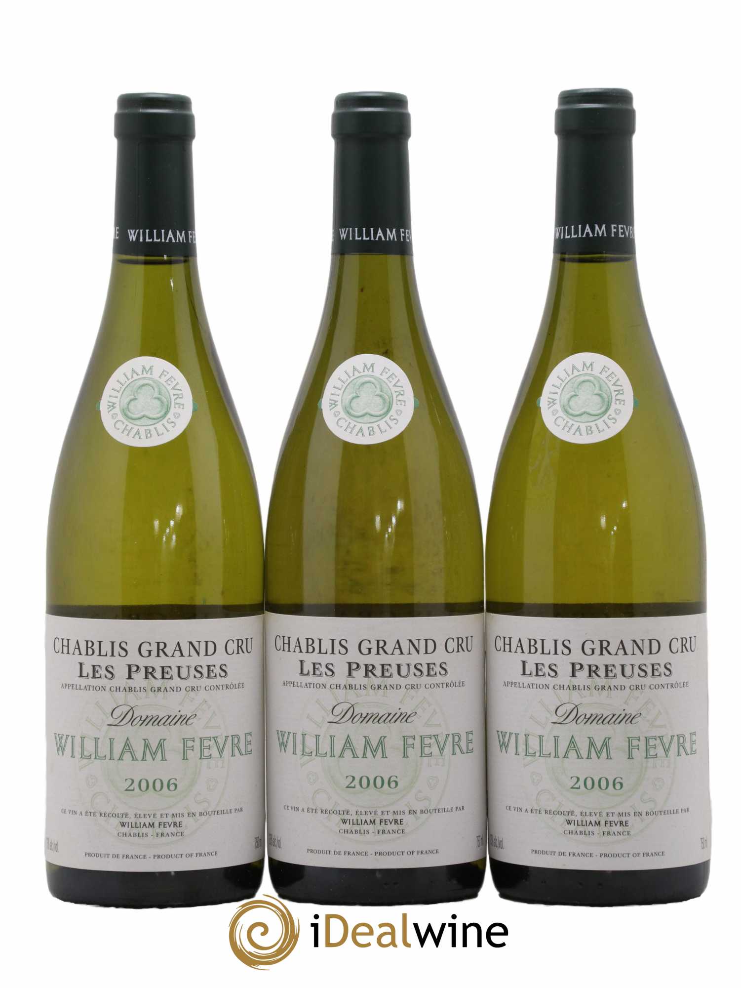 Chablis Grand Cru les Preuses William Fèvre 2006 - Lot de 6 bouteilles - 1