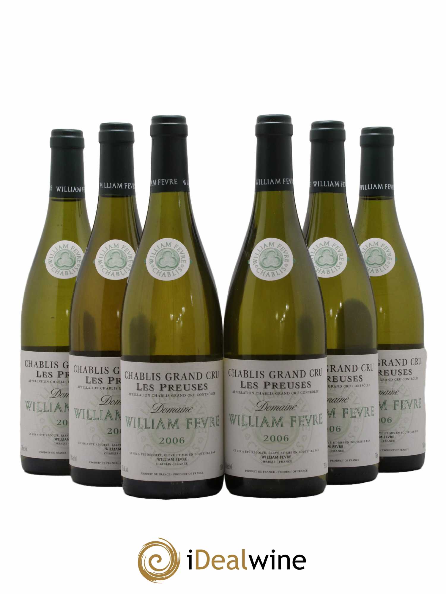 Chablis Grand Cru les Preuses William Fèvre 2006 - Lot de 6 bouteilles - 0
