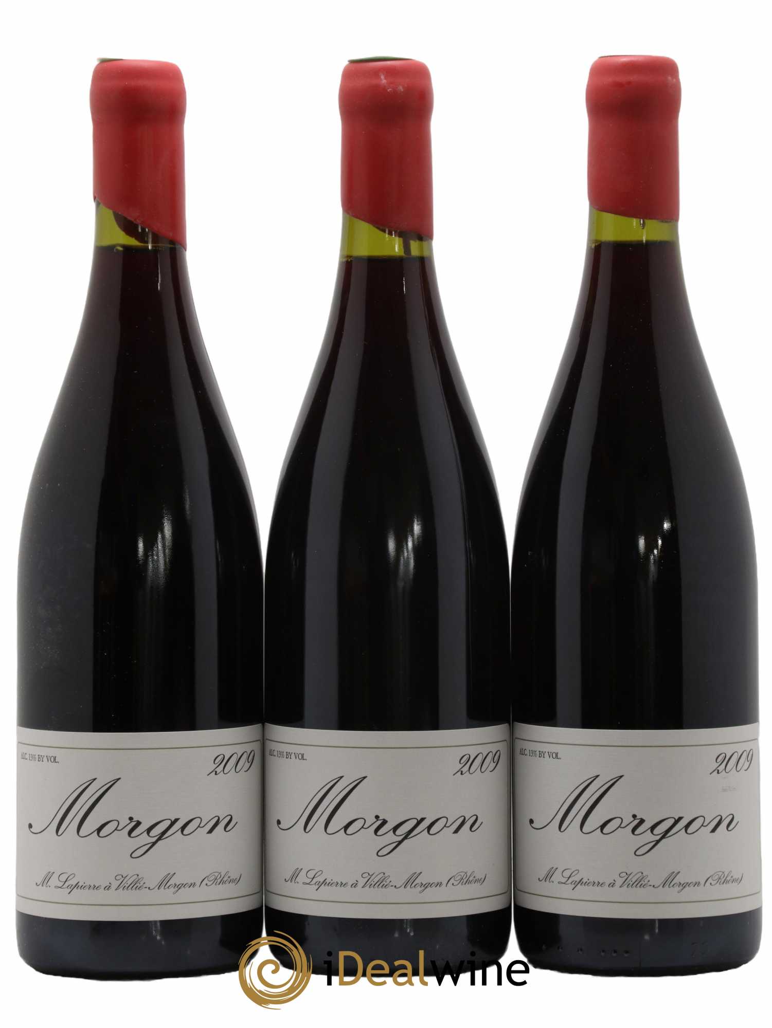 Morgon Marcel Lapierre (Domaine) 2009 - Posten von 3 Flaschen - 0