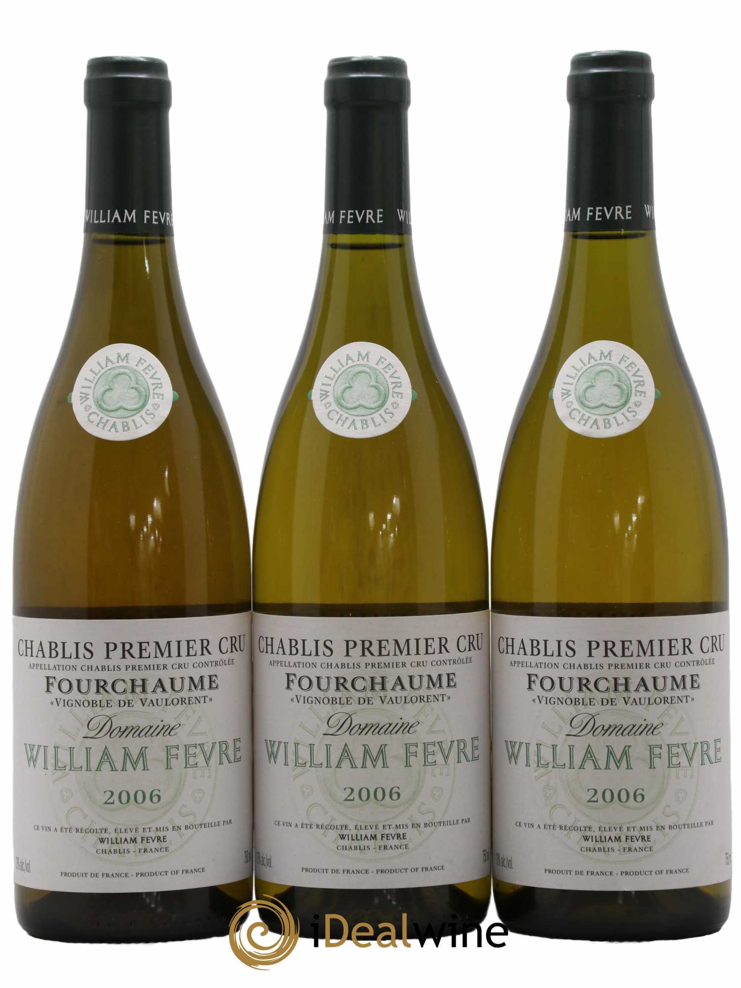 Chablis 1er Cru Fourchaume William Fèvre 2006 - Lot de 3 bouteilles - 0