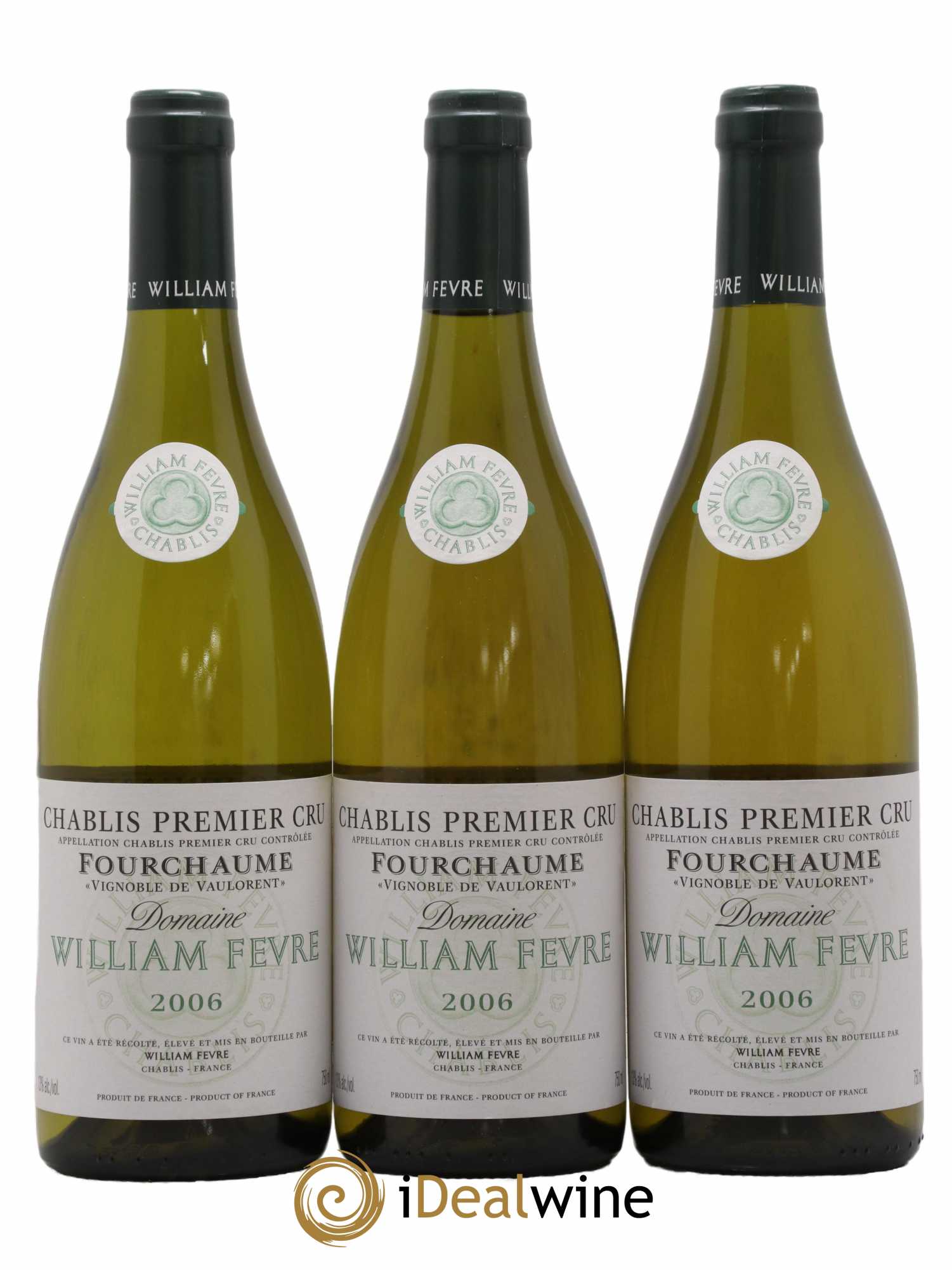 Chablis 1er Cru Fourchaume William Fèvre 2006 - Lot de 3 bouteilles - 0