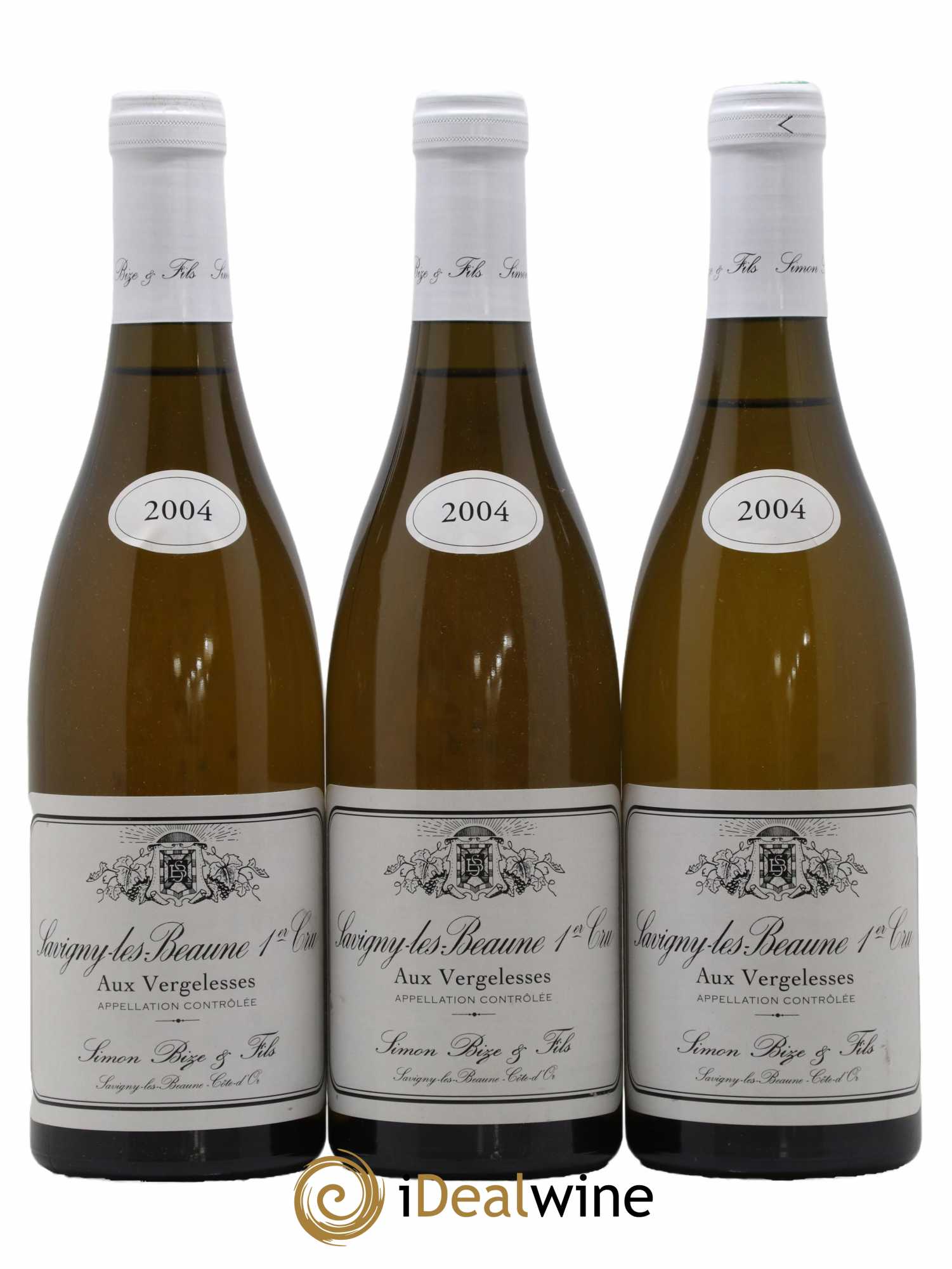 Savigny-lès-Beaune 1er Cru Aux Vergelesses Simon Bize & Fils 2004 - Lot de 3 bouteilles - 0