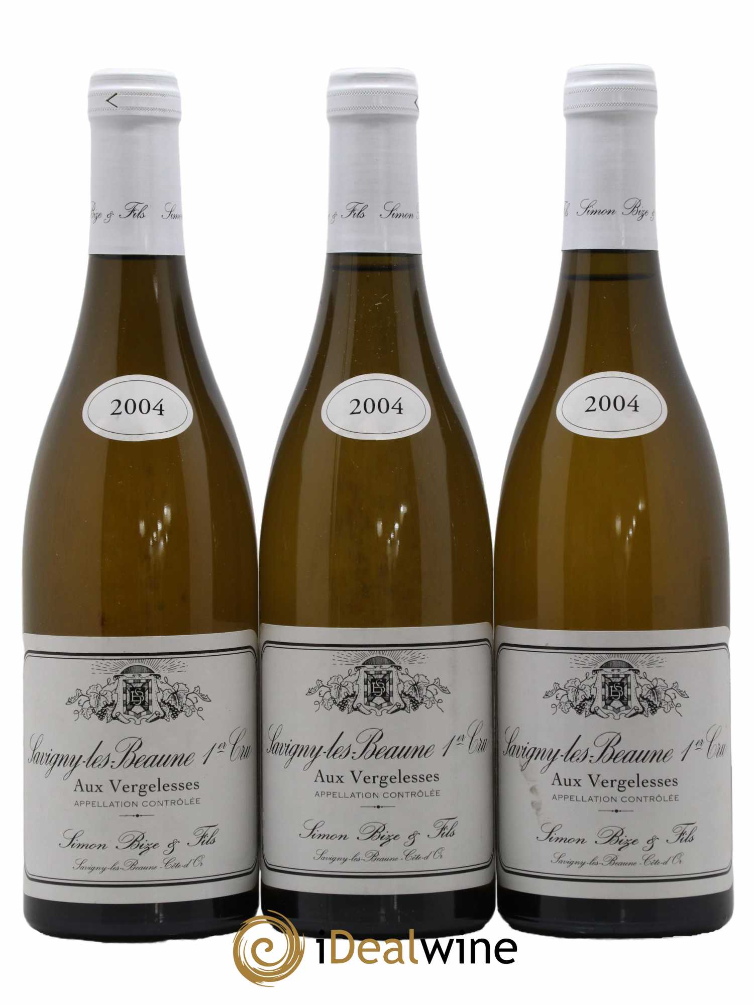 Savigny-lès-Beaune 1er Cru Aux Vergelesses Simon Bize & Fils 2004 - Lot de 3 bouteilles - 0