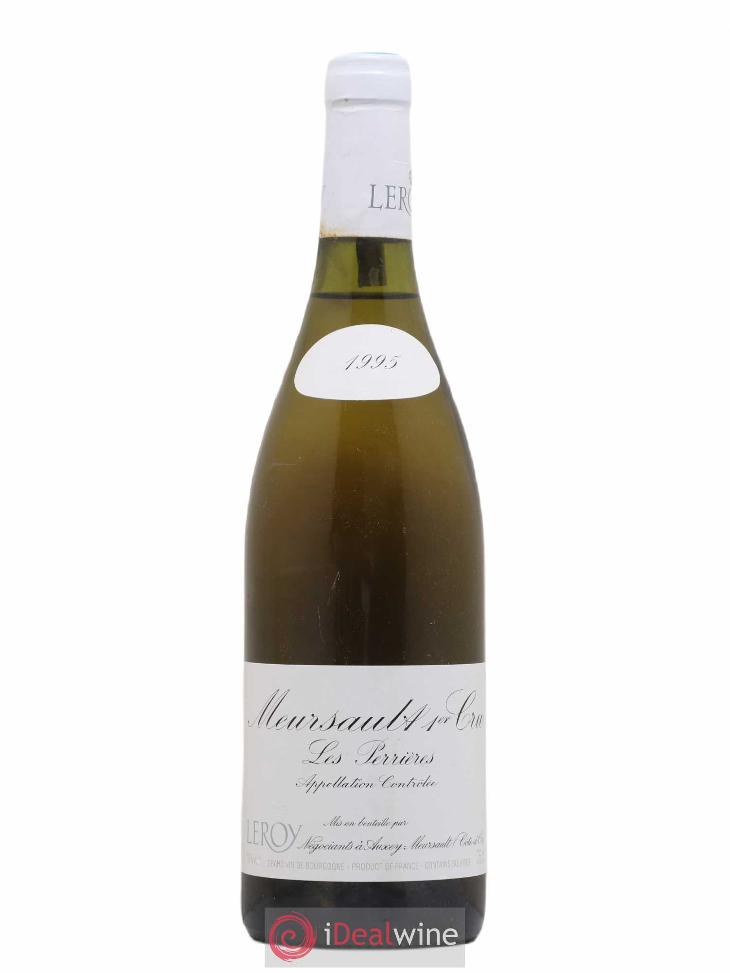 Meursault 1er Cru Perrières Leroy SA 1995 - Posten von 1 Flasche - 0