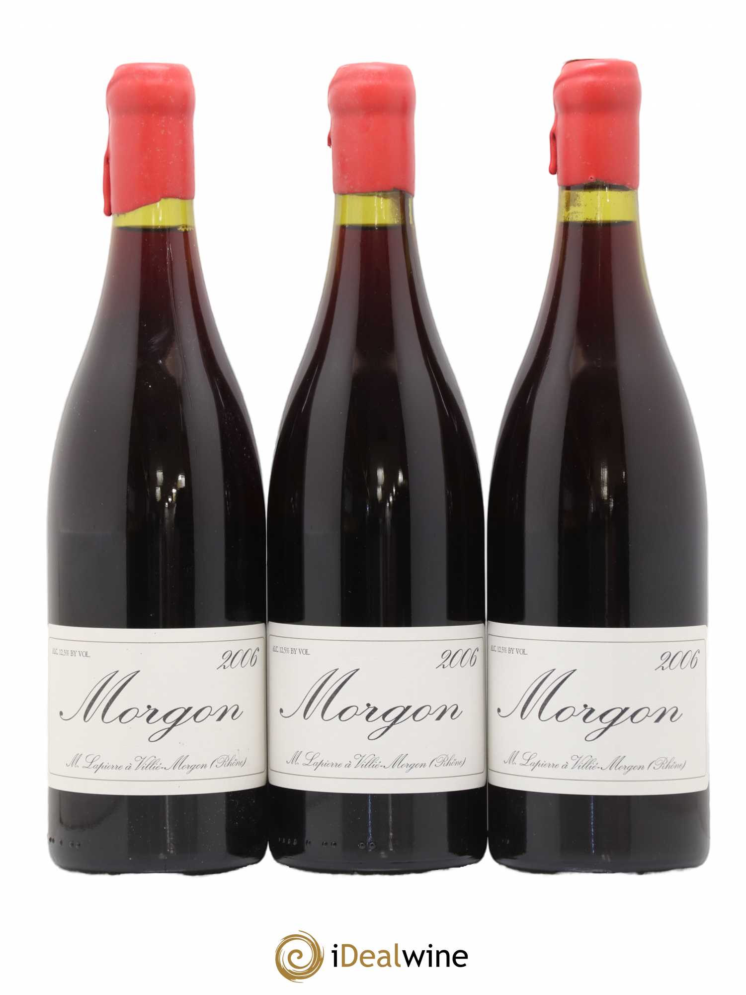 Morgon Marcel Lapierre (Domaine) 2006 - Lot de 3 bouteilles - 0