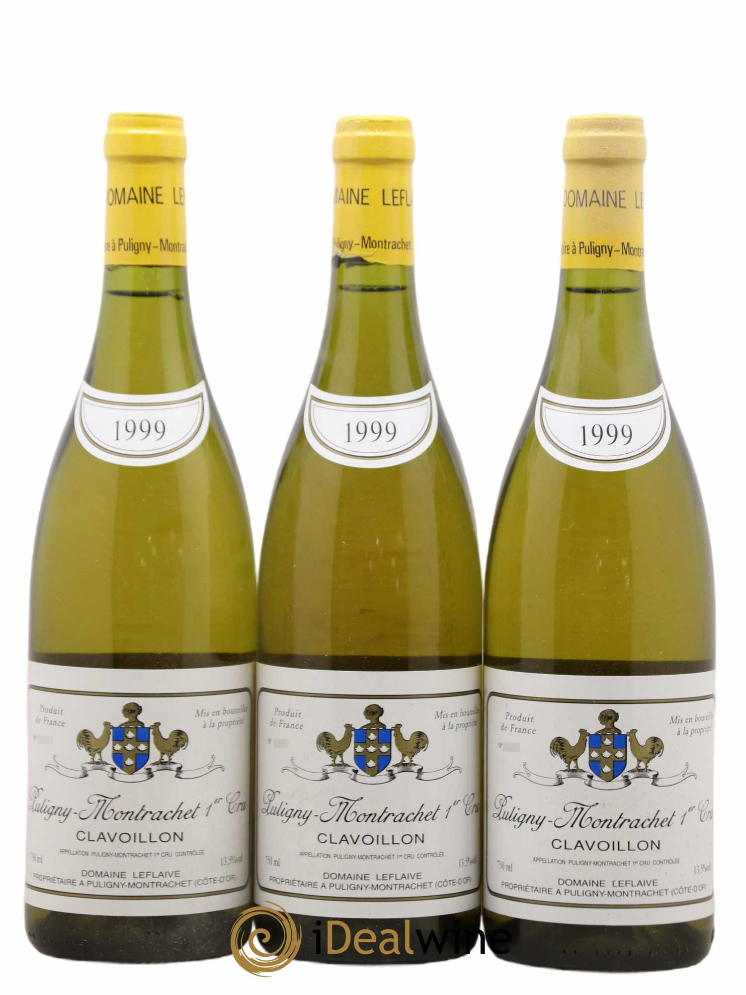 Puligny-Montrachet 1er Cru Clavoillon Leflaive (Domaine) 1999 - Lot de 3 bouteilles - 0
