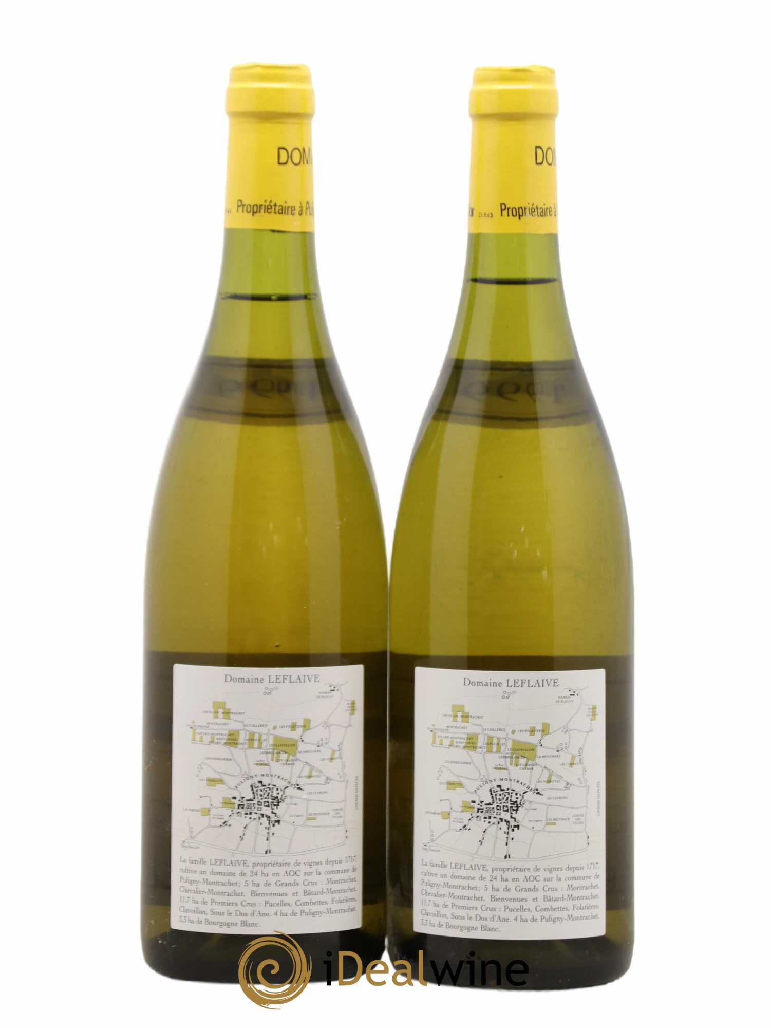 Puligny-Montrachet 1er Cru Clavoillon Leflaive (Domaine) 1999 - Lot de 2 bouteilles - 1