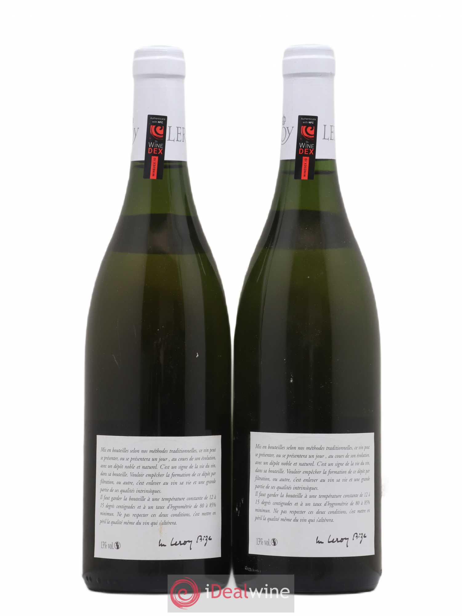 Meursault 1er Cru Les Charmes Leroy SA 1997 - Lot de 2 bouteilles - 1