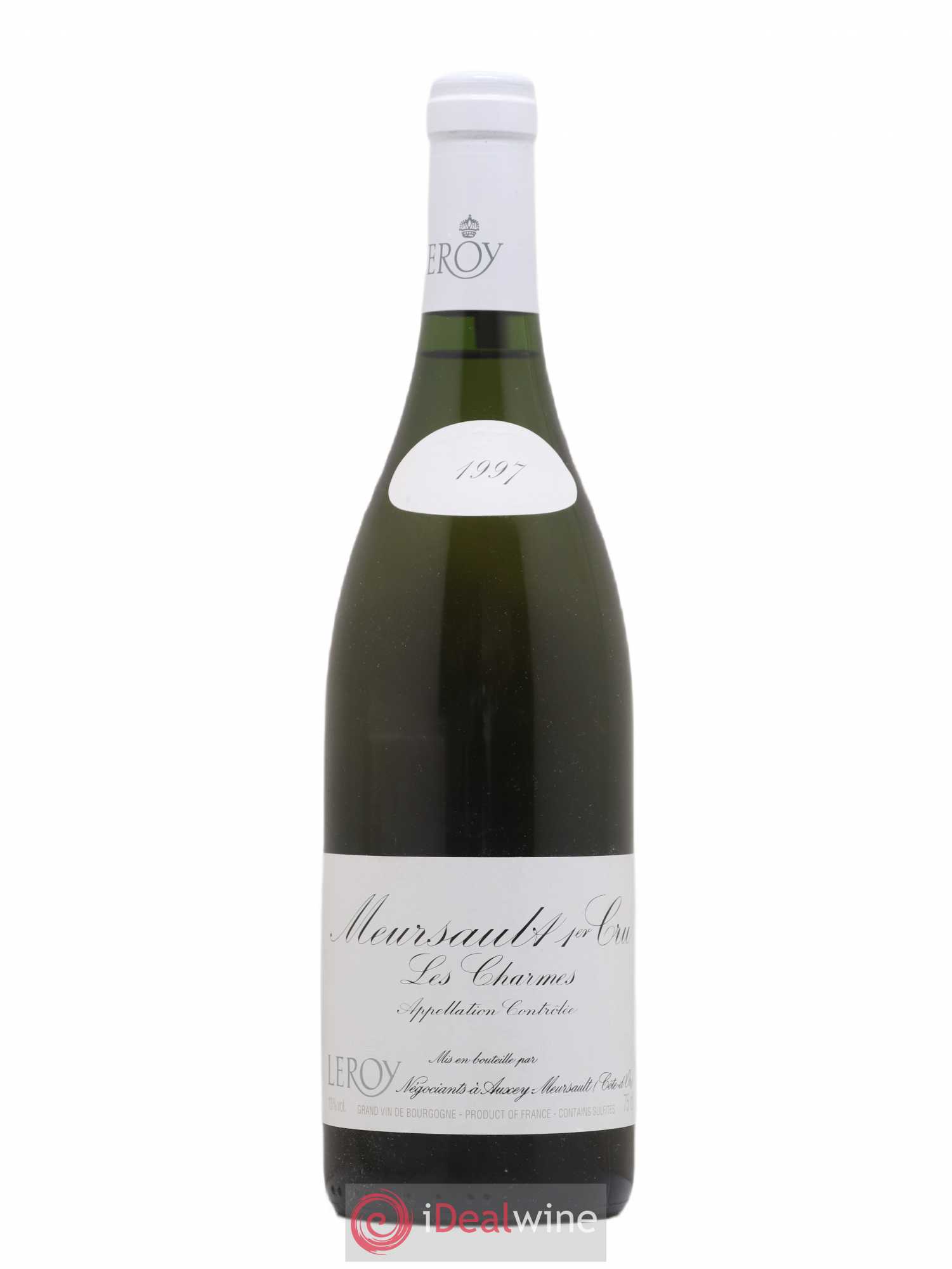 Meursault 1er Cru Les Charmes Leroy SA 1997 - Lot de 1 bouteille - 0
