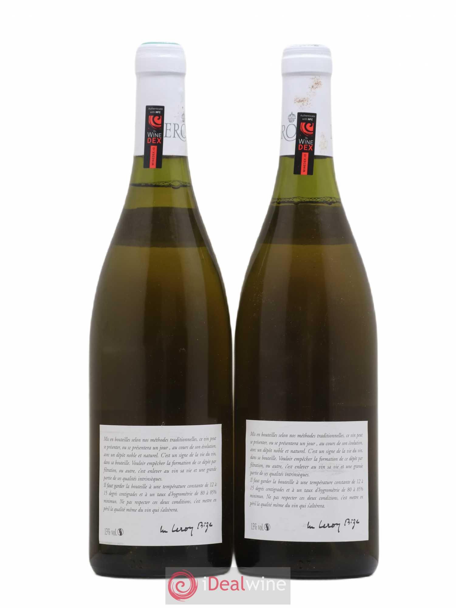 Meursault 1er Cru Perrières Leroy SA 2000 - Lot de 2 bouteilles - 1