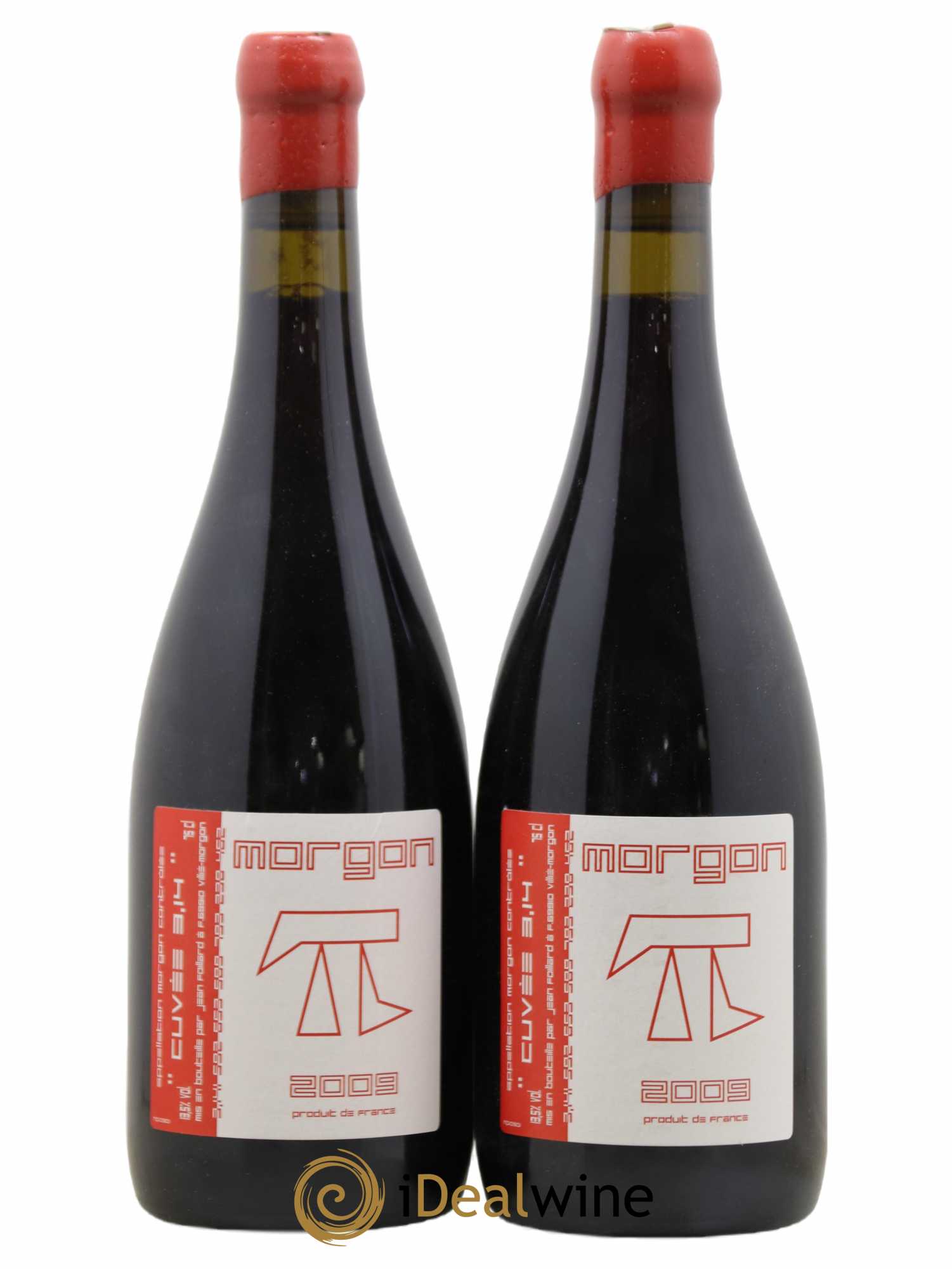 Morgon 3.14 Jean Foillard 2009 - Lot de 2 bouteilles - 0