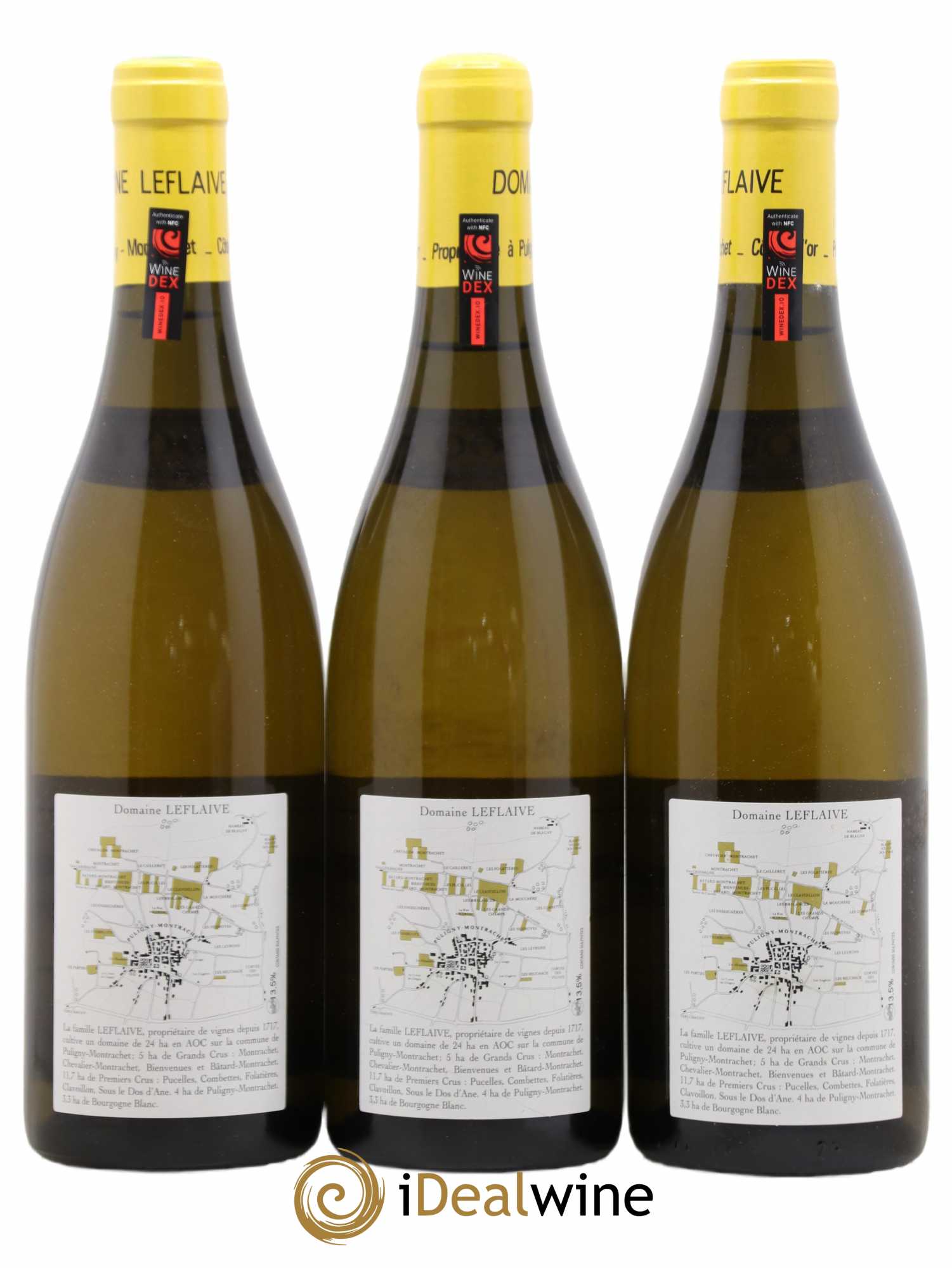 Bâtard-Montrachet Grand Cru Leflaive (Domaine) 2001 - Posten von 3 Flaschen - 1